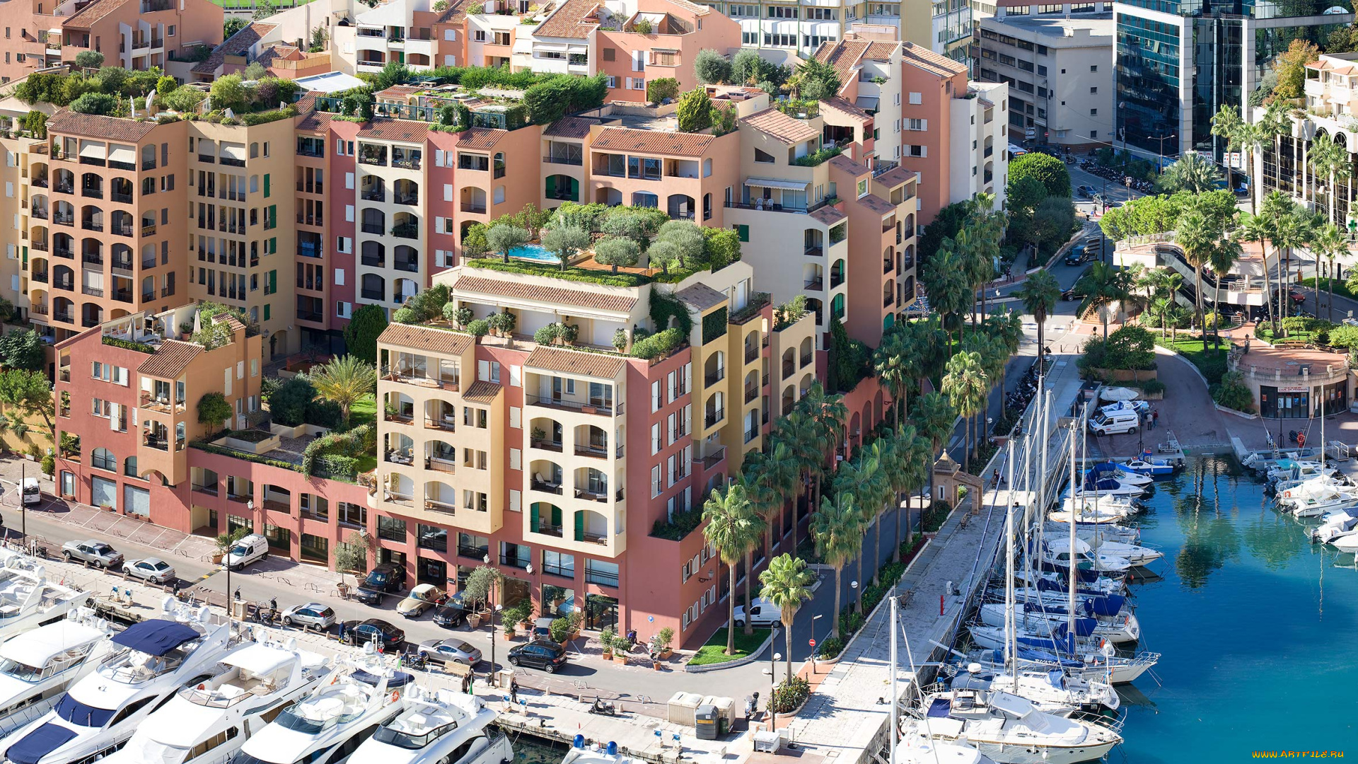 корабли, порты, причалы, монако