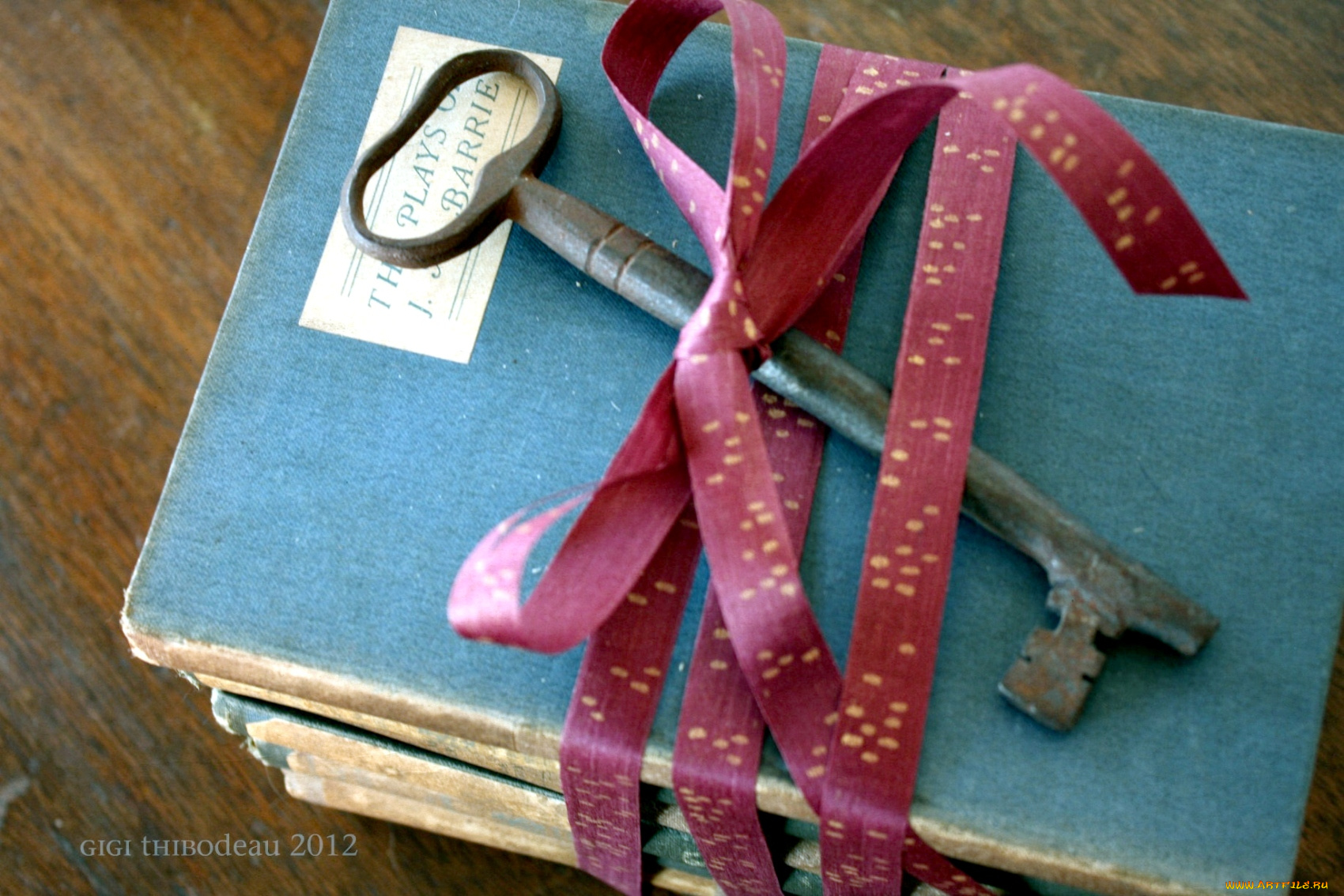 разное, ключи, замки, дверные, ручки, лента, книги, ключ, бант