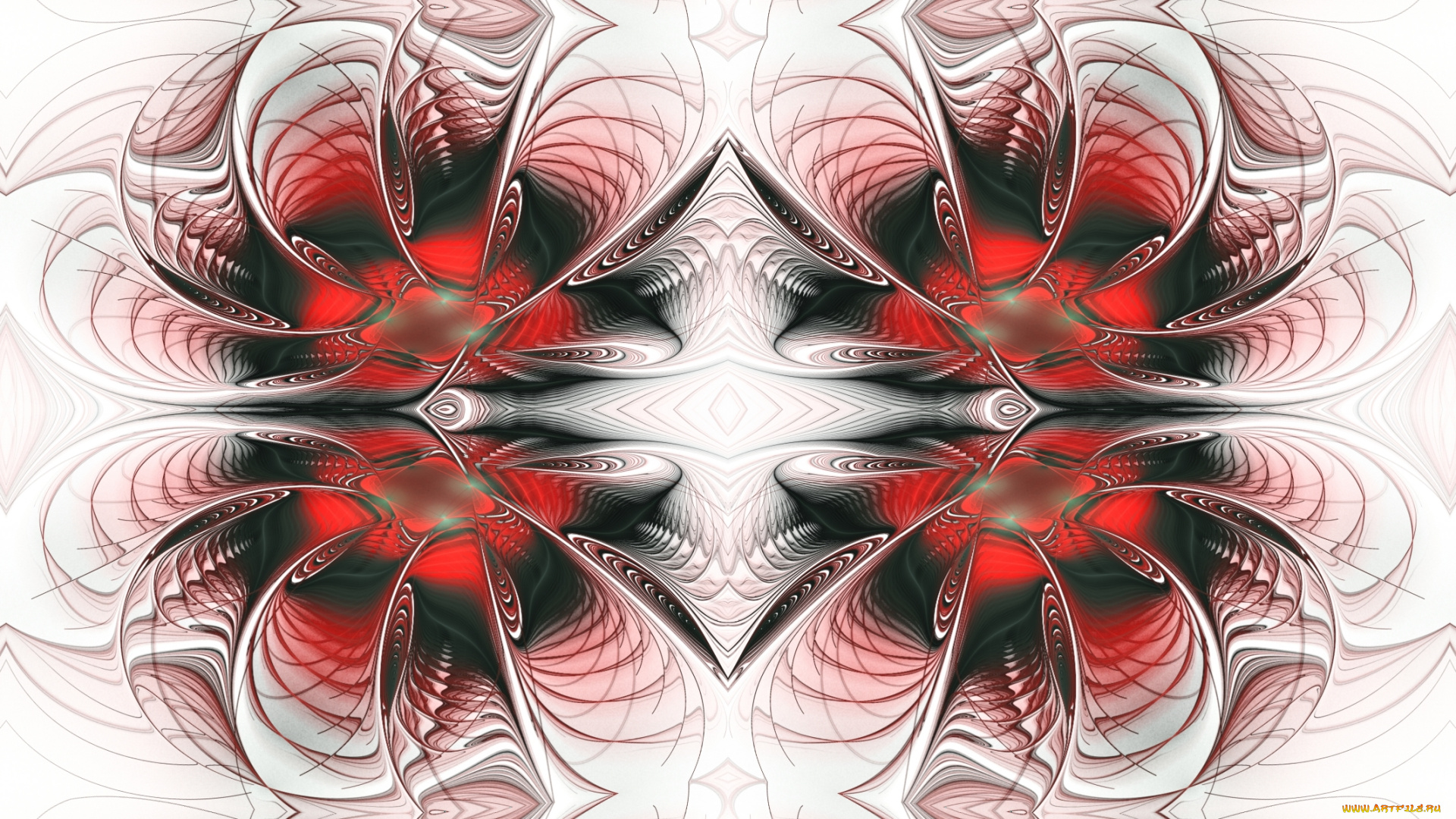 3д, графика, fractal, фракталы, цвета, узор, фон