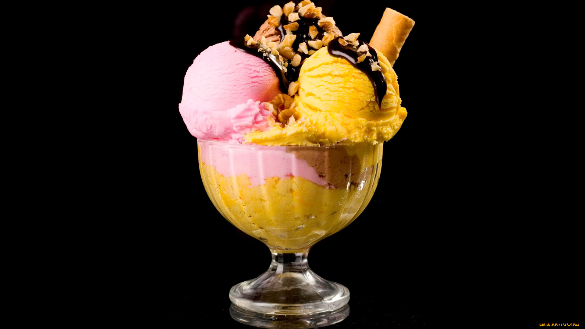 еда, мороженое, десерты