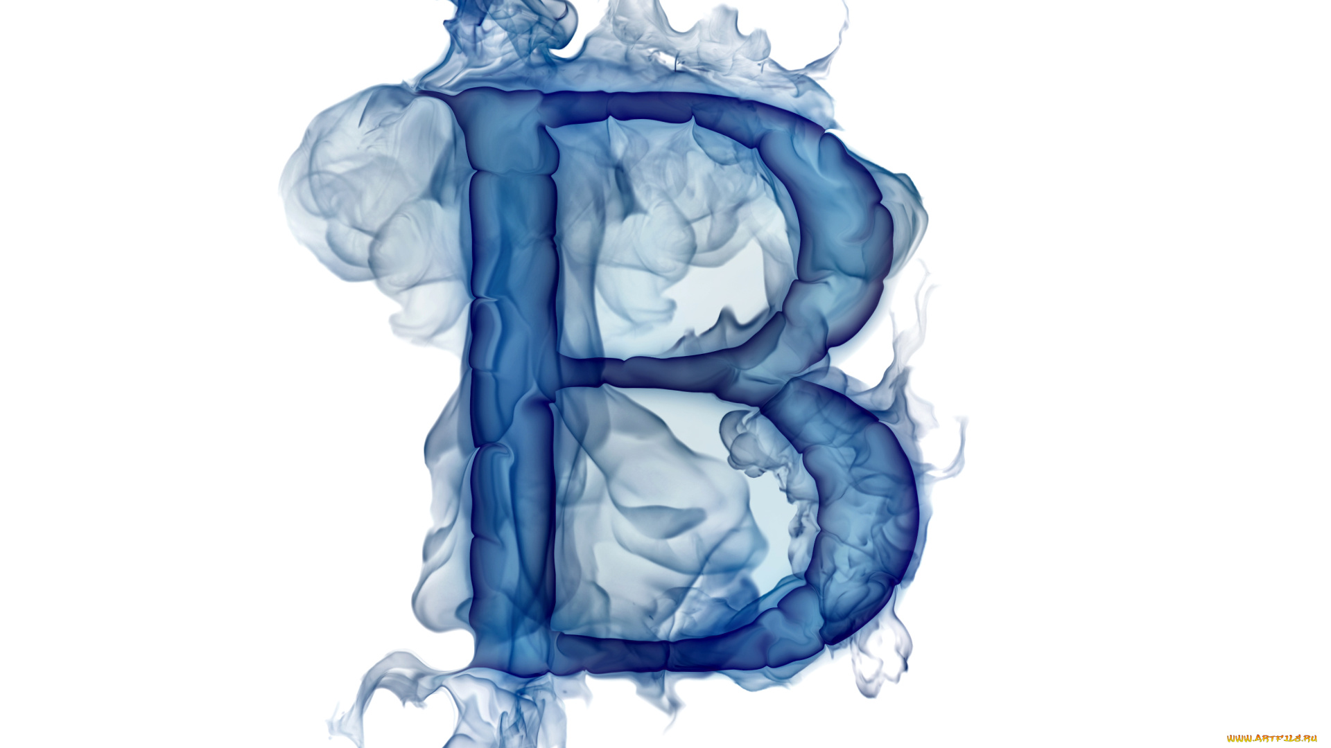 3д, графика, другое, , other, буква, литера, дым, газ, в