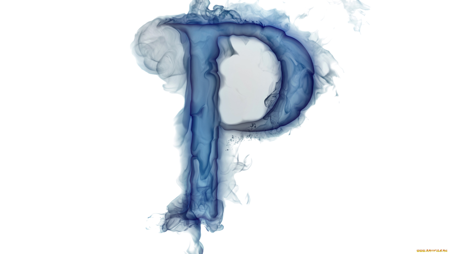 3д, графика, другое, , other, буква, литера, дым, газ, р