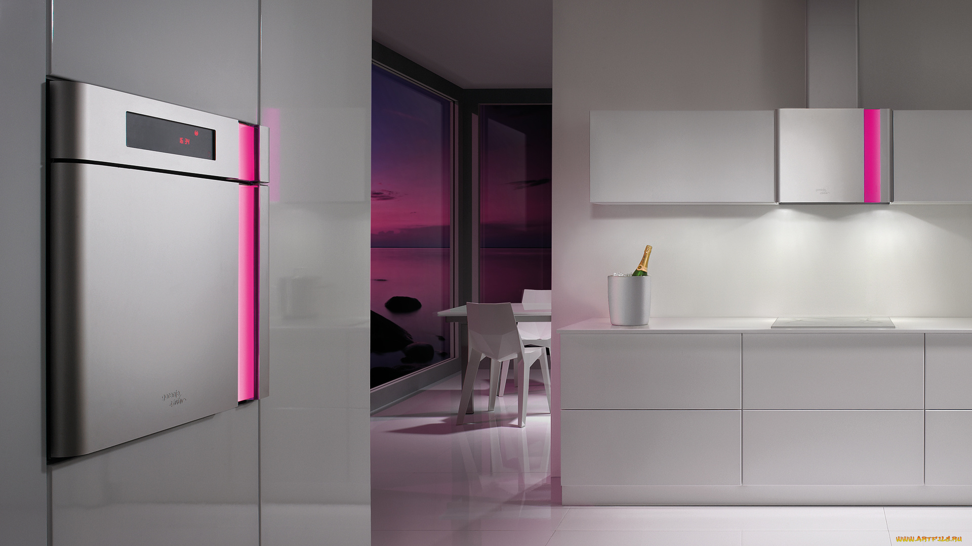 3д, графика, реализм, , realism, room, kitchen, style