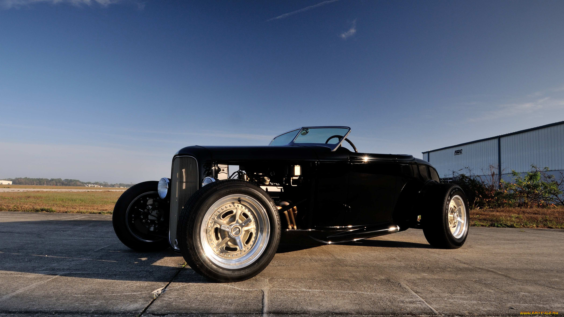 автомобили, custom, classic, car, streetrod, black