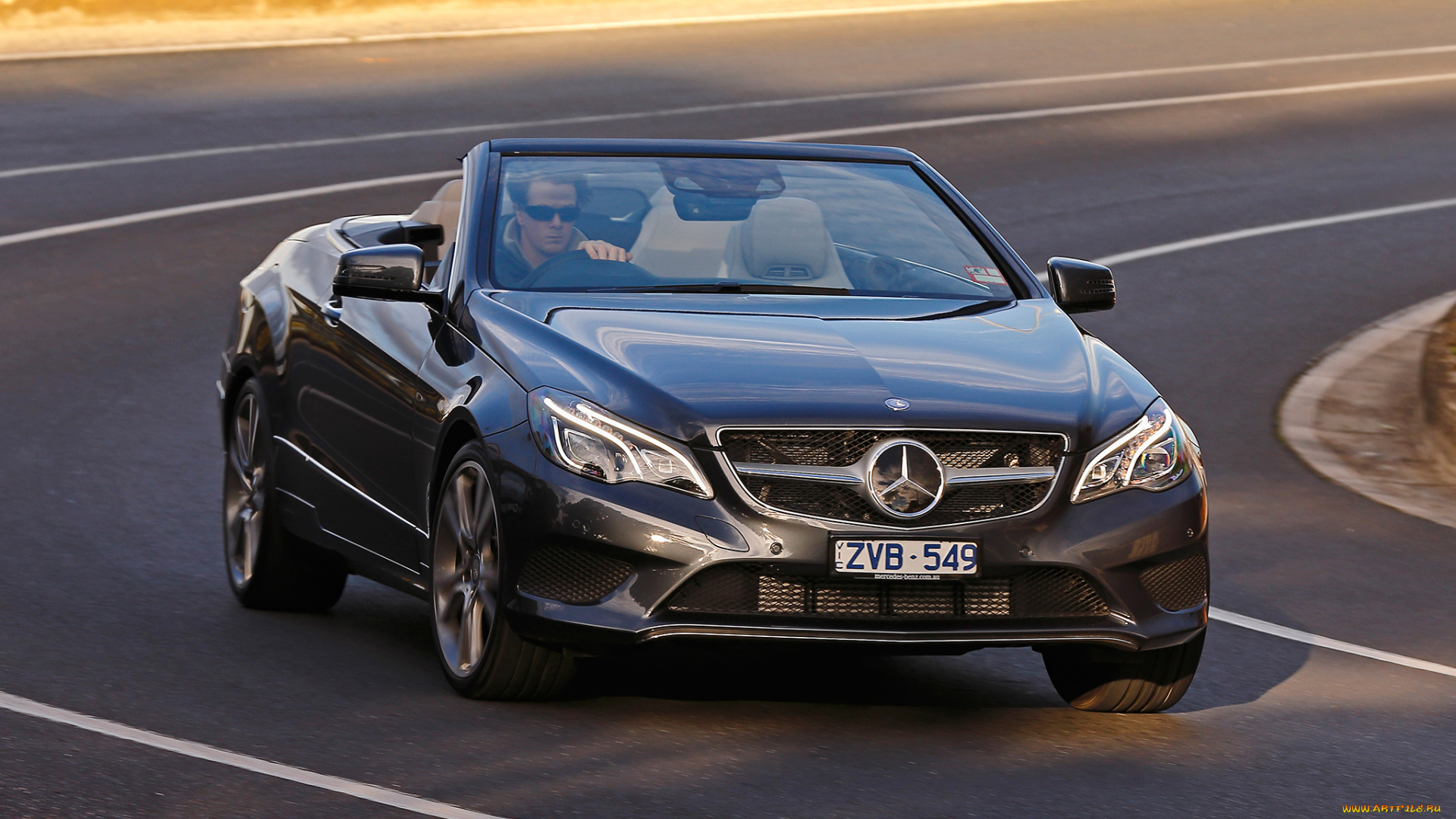 автомобили, mercedes-benz, 2013г, a207, au-spec, cabrio, e, 250, темный