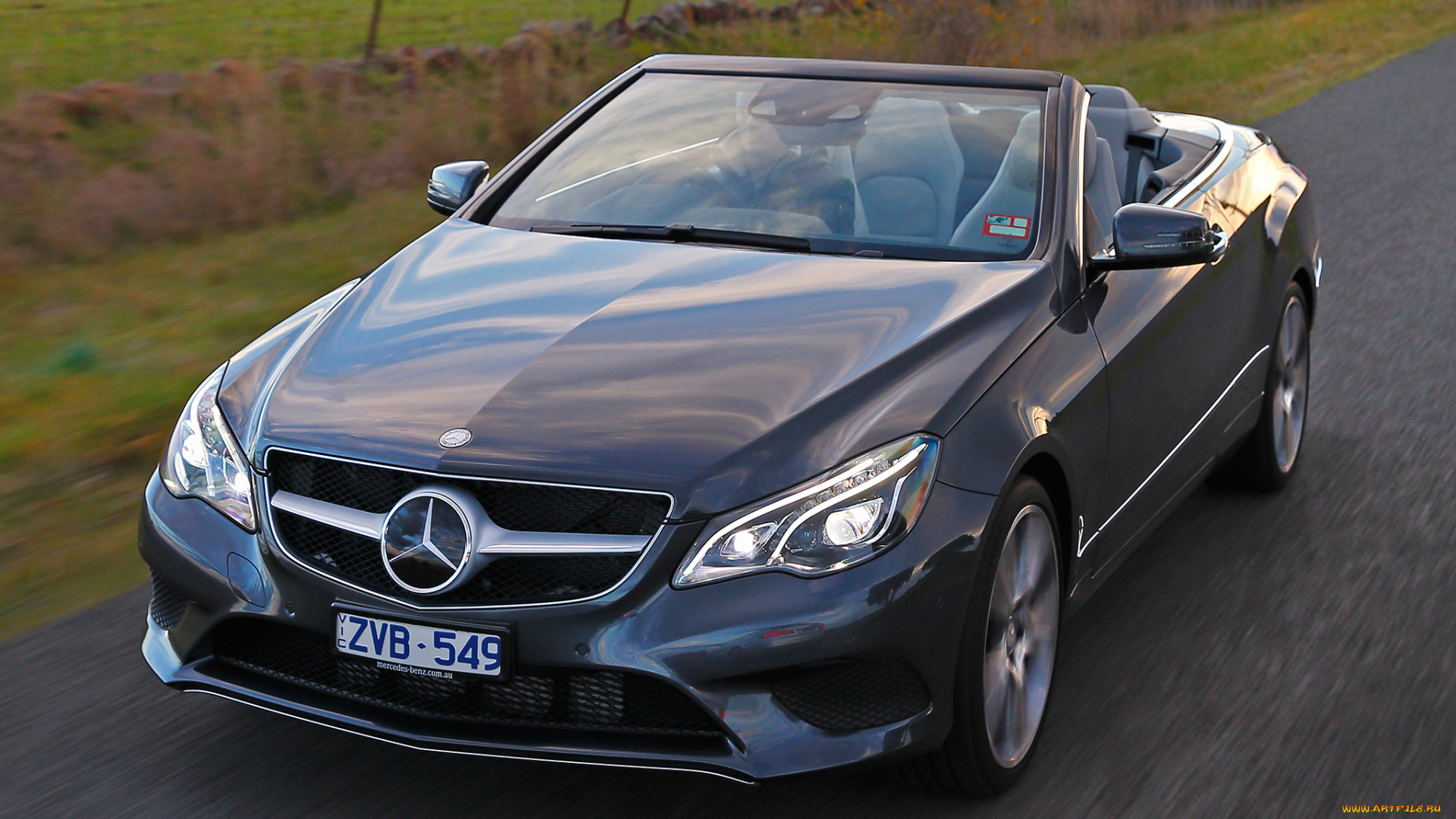 автомобили, mercedes-benz, au-spec, cabrio, e, 250, темный, 2013г, a207