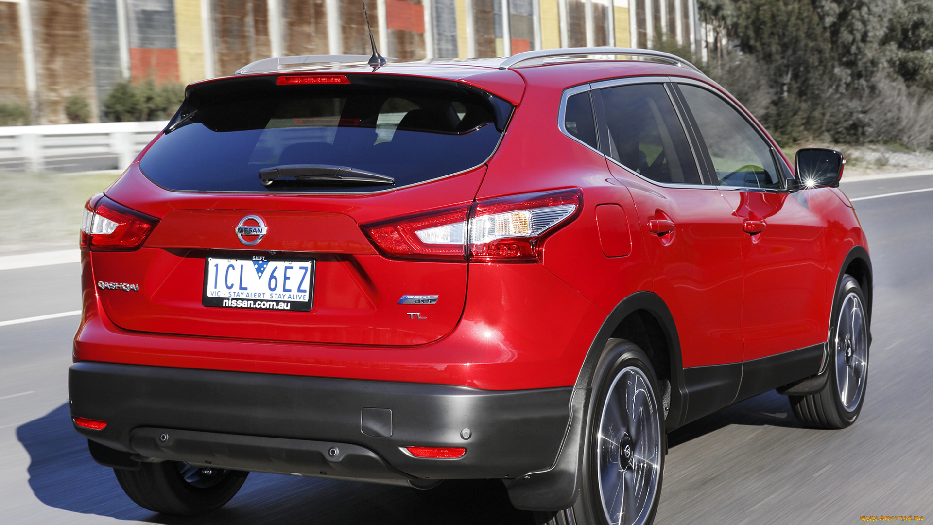 автомобили, nissan, datsun, qashqai, au-spec, 2014г, красный