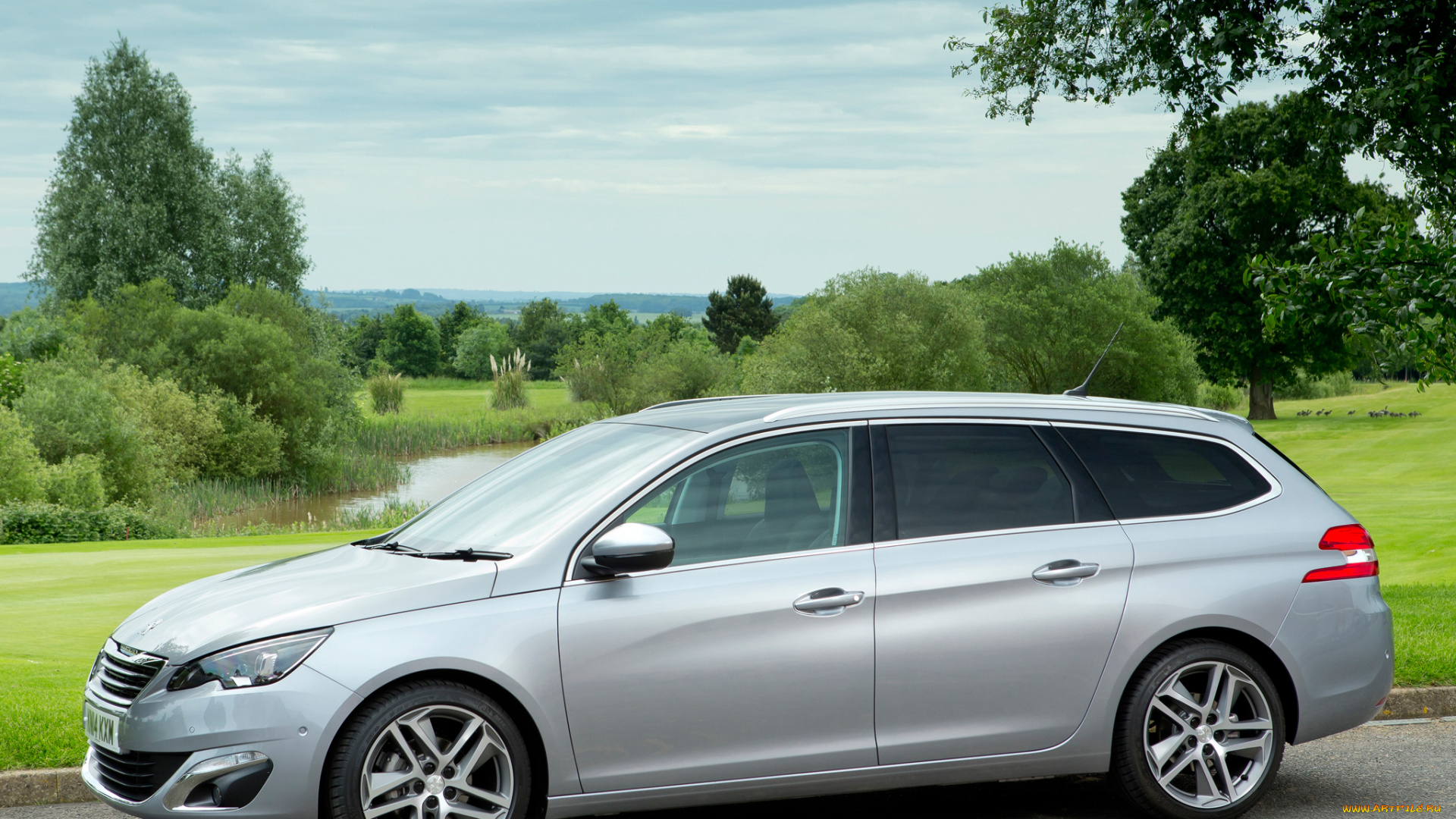 автомобили, peugeot, sw, серый, 2014г, uk-spec, 308