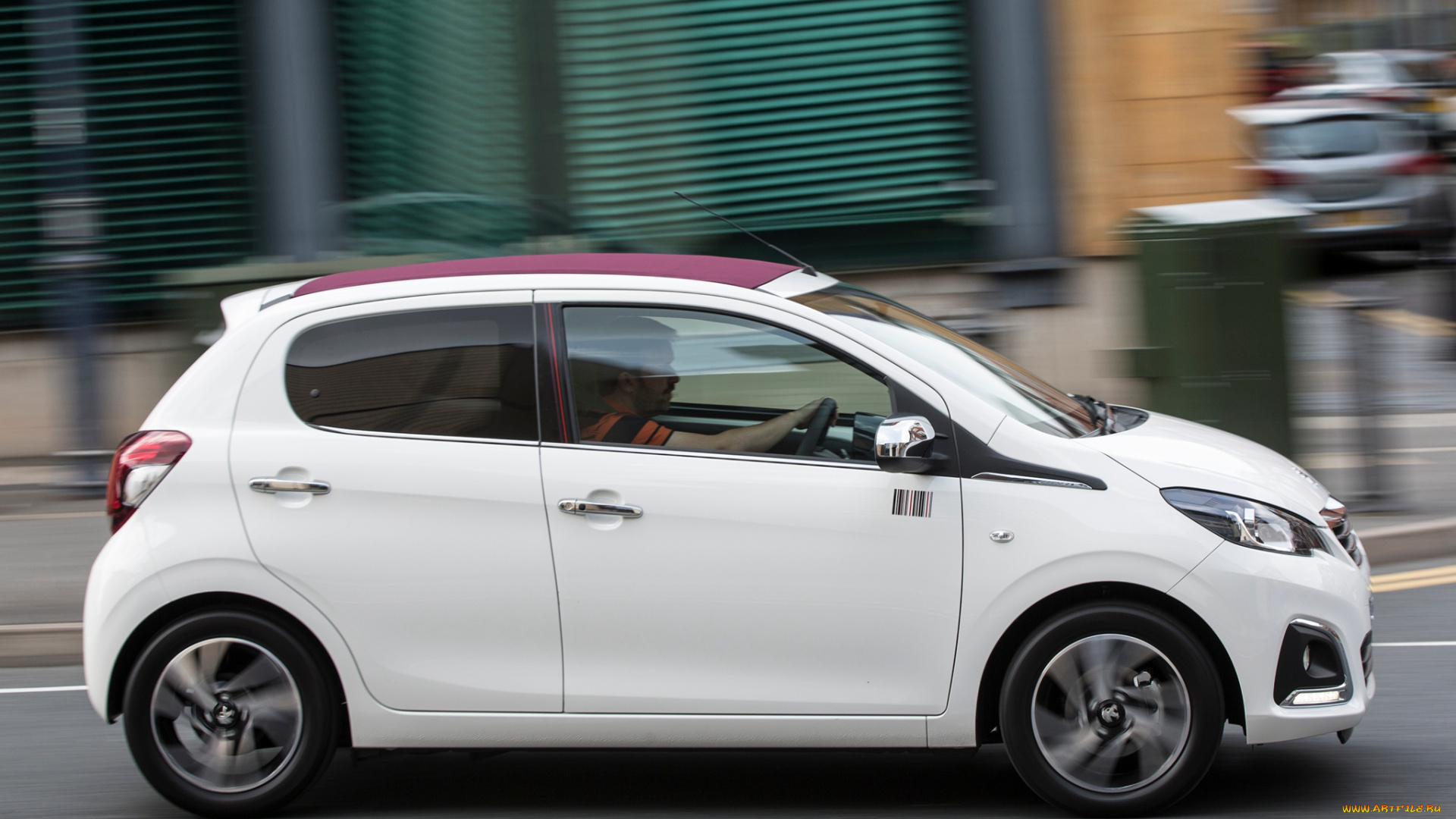 автомобили, peugeot, uk-spec, 5-door, 108, top, светлый, 2014г