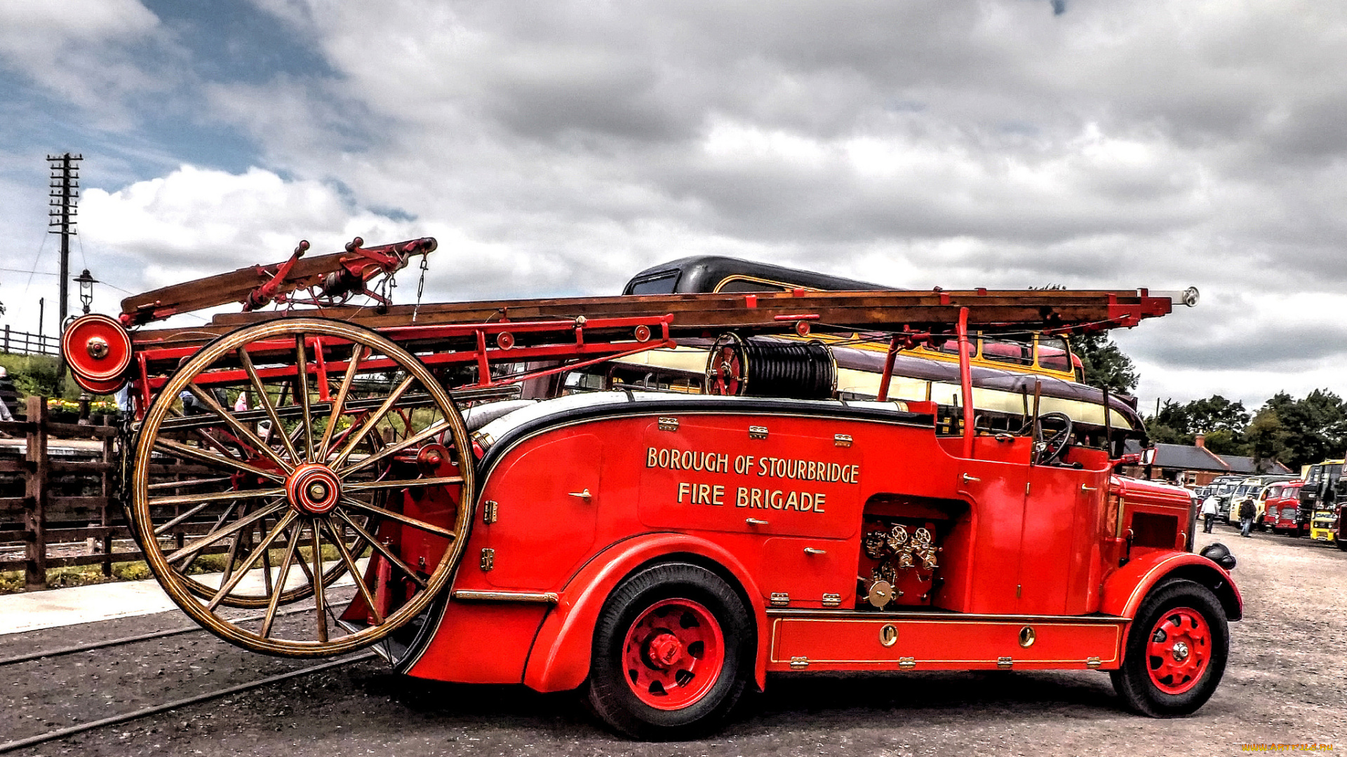 old, is, beautiful, автомобили, пожарные, машины, транспортное, средство, автомобиль