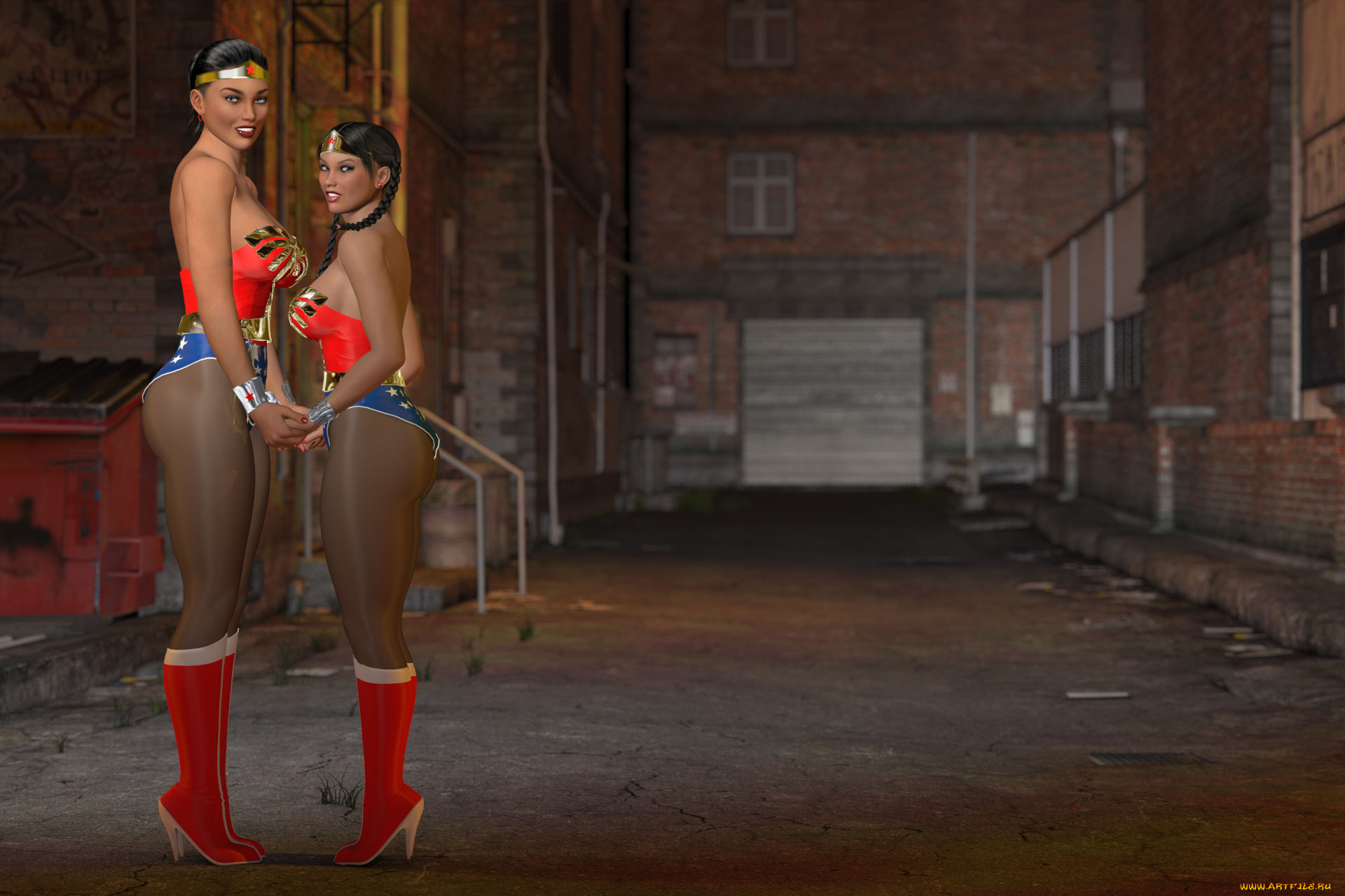 3д, графика, фантазия, , fantasy, улыбка, супермены, взгляд