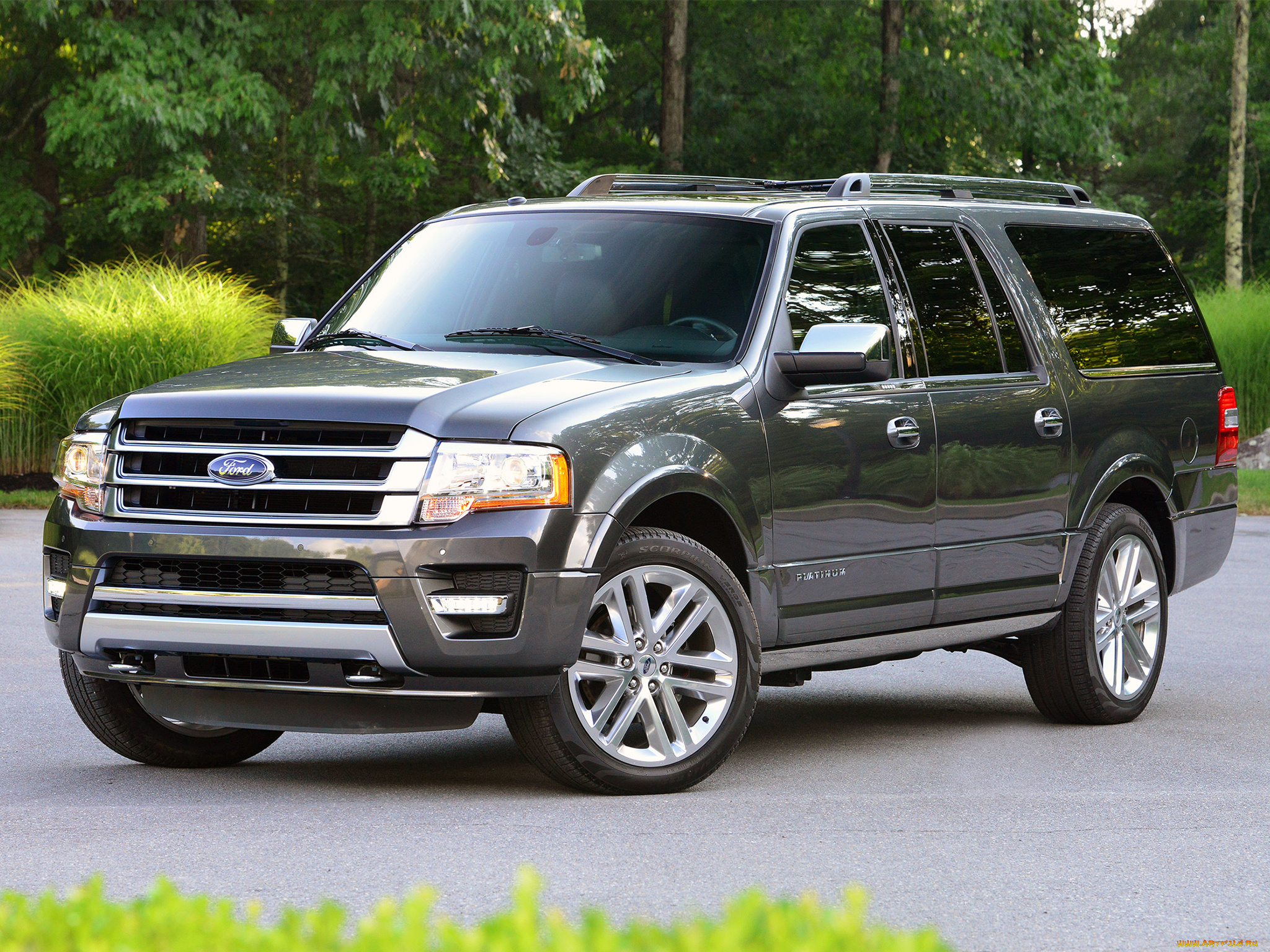 автомобили, ford, el, expedition, 2015г, темный, platinum