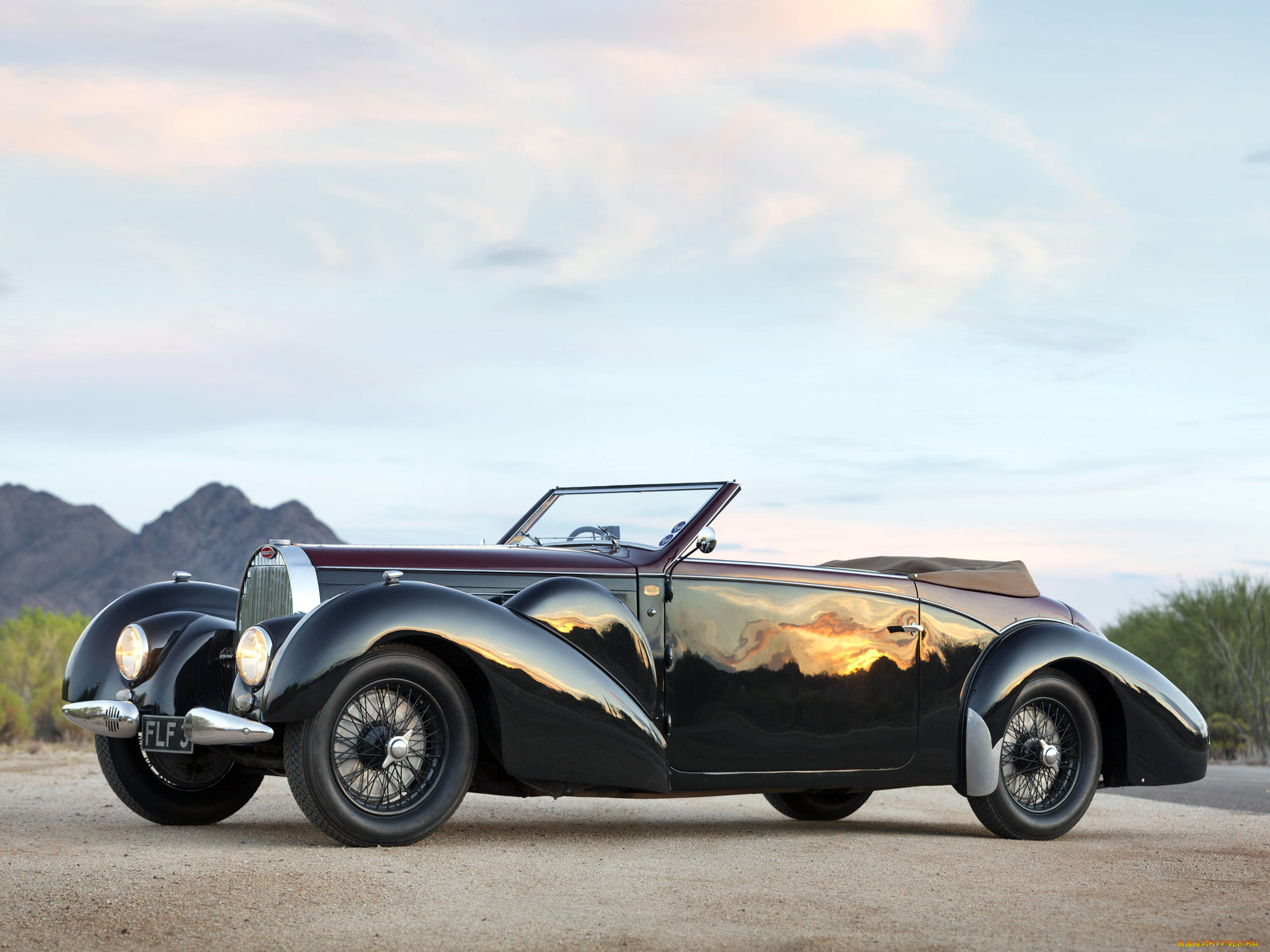 автомобили, классика, 57715, stelvio, gangloff, type, 57c, 1938г, bugatti