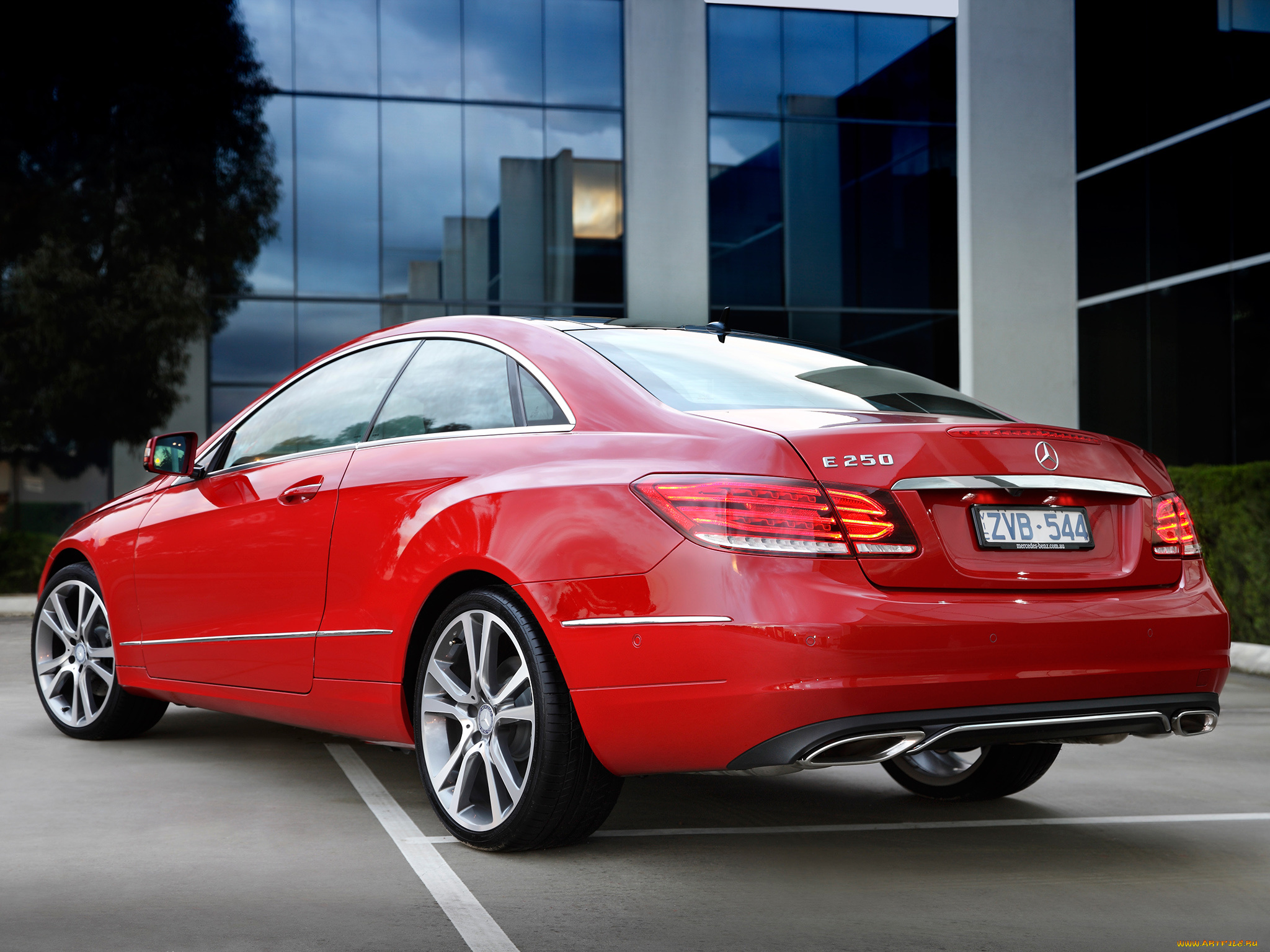 автомобили, mercedes-benz, c207, au-spec, красный, 2013г, coupe, e, 250