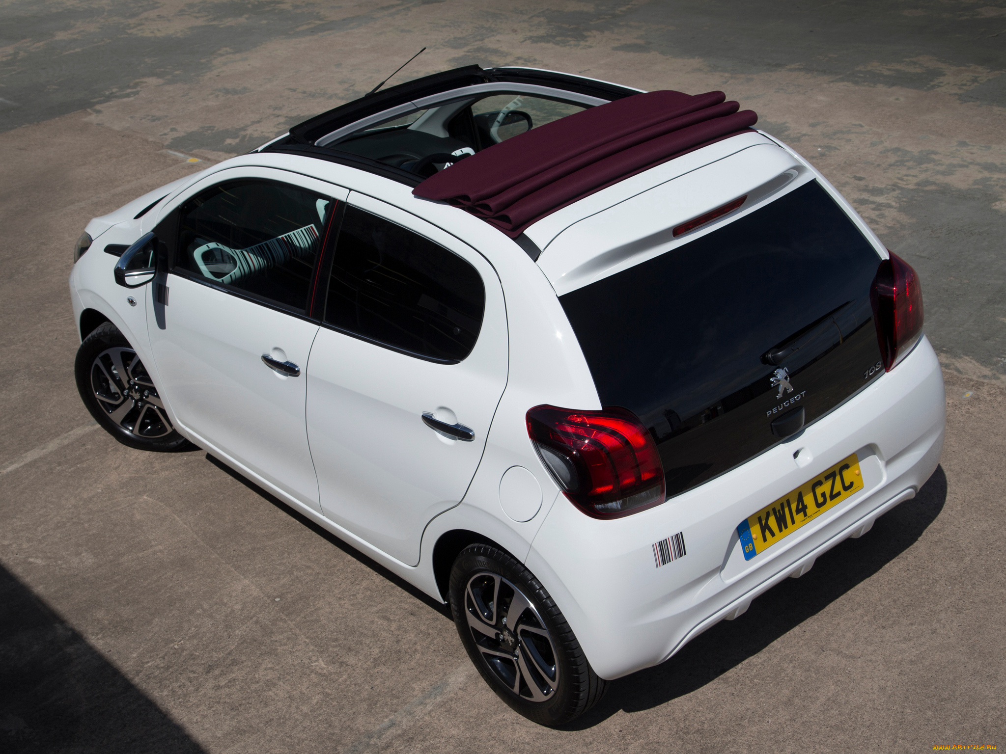 автомобили, peugeot, 108, top, светлый, 2014г, uk-spec, 5-door