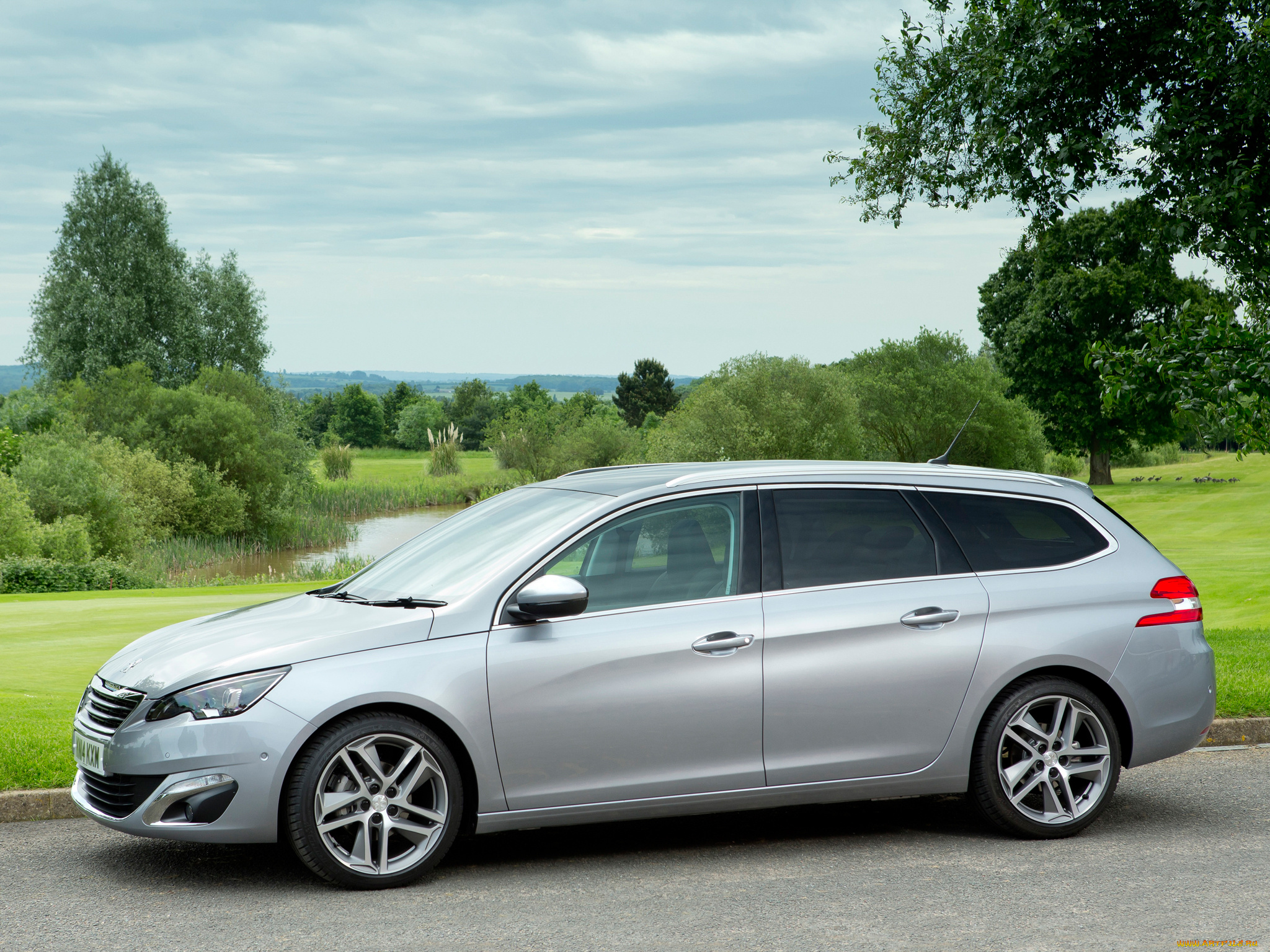 автомобили, peugeot, sw, серый, 2014г, uk-spec, 308