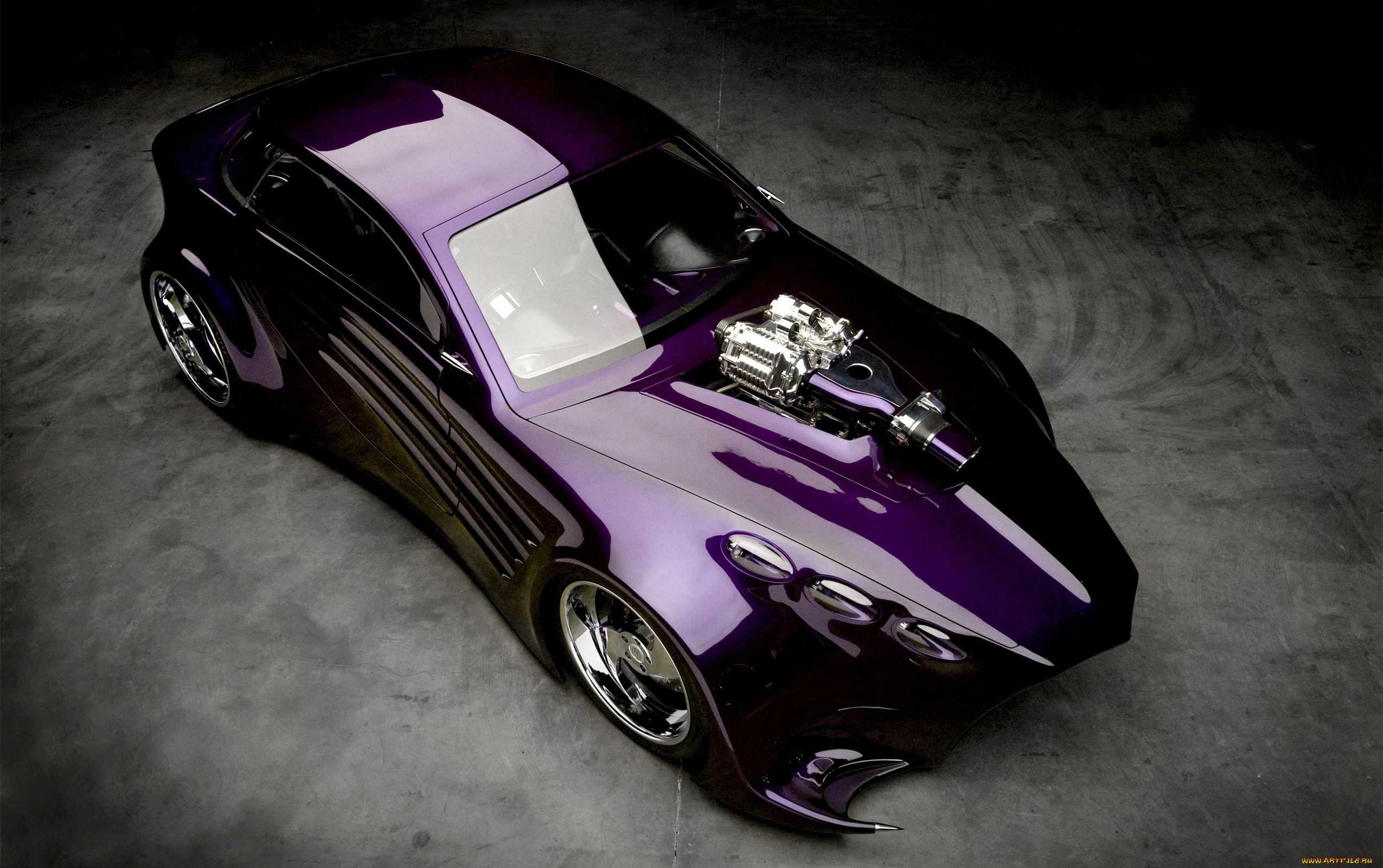автомобили, -unsort, scorpion, purple, coupe, concept