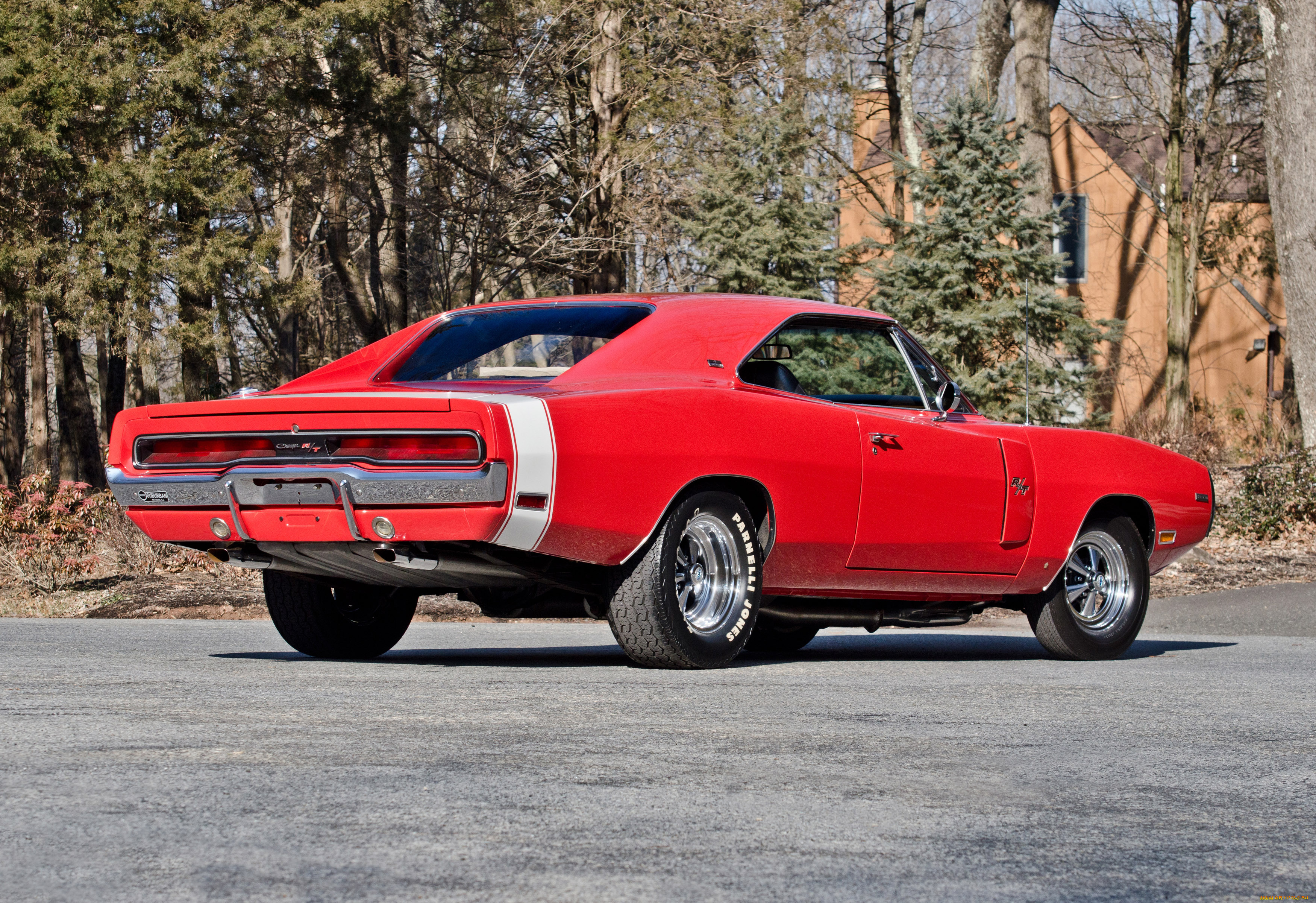 автомобили, dodge, 1969, charger, red