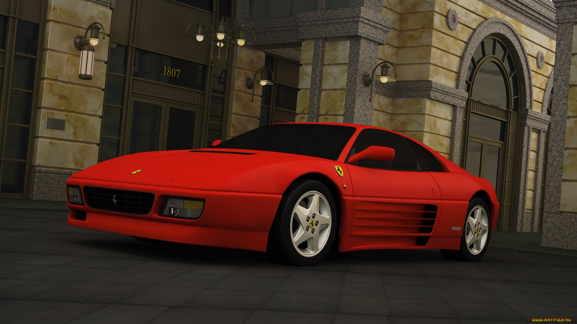 автомобили, 3д, автомобиль, фон