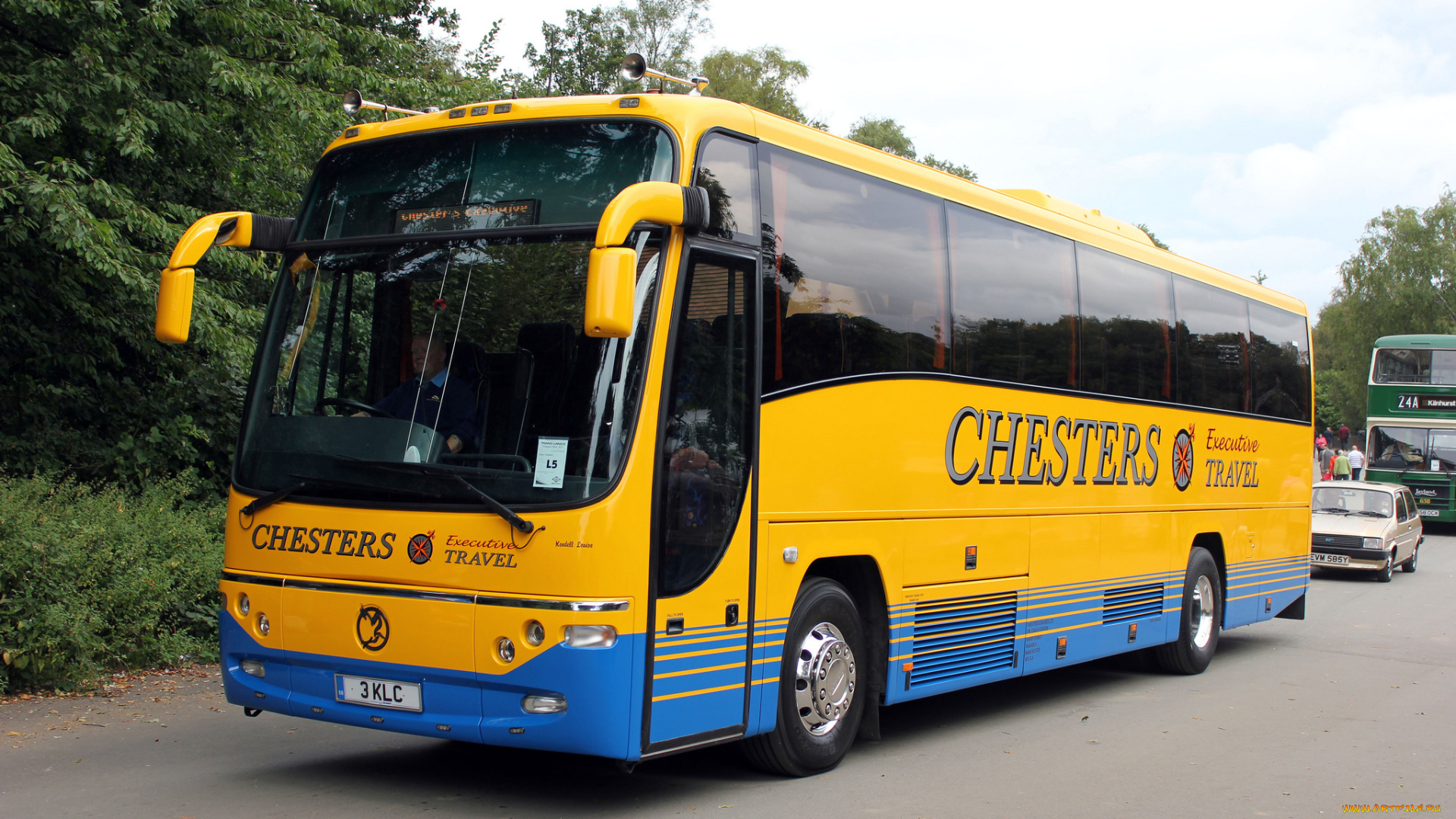 автомобили, автобусы, пассажирский, транспорт