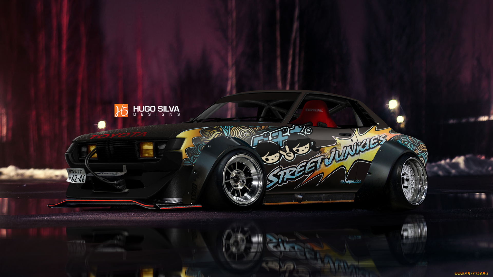 автомобили, виртуальный, тюнинг, toyota