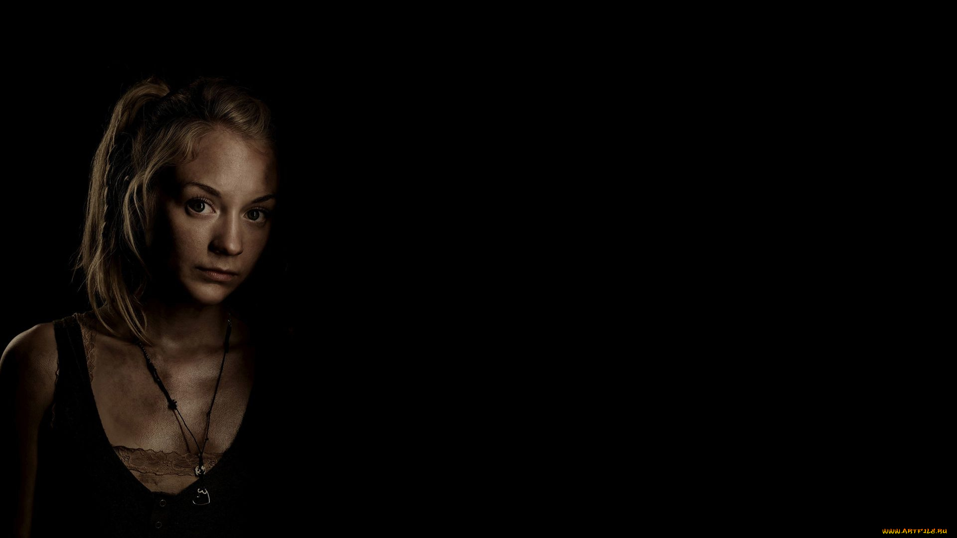 кино, фильмы, the, walking, dead, фон, взгляд, девушка, beth, greene