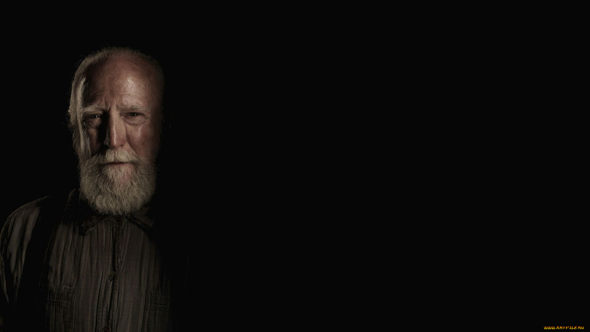 кино, фильмы, the, walking, dead, фон, взгляд, hershel, greene, мужчина