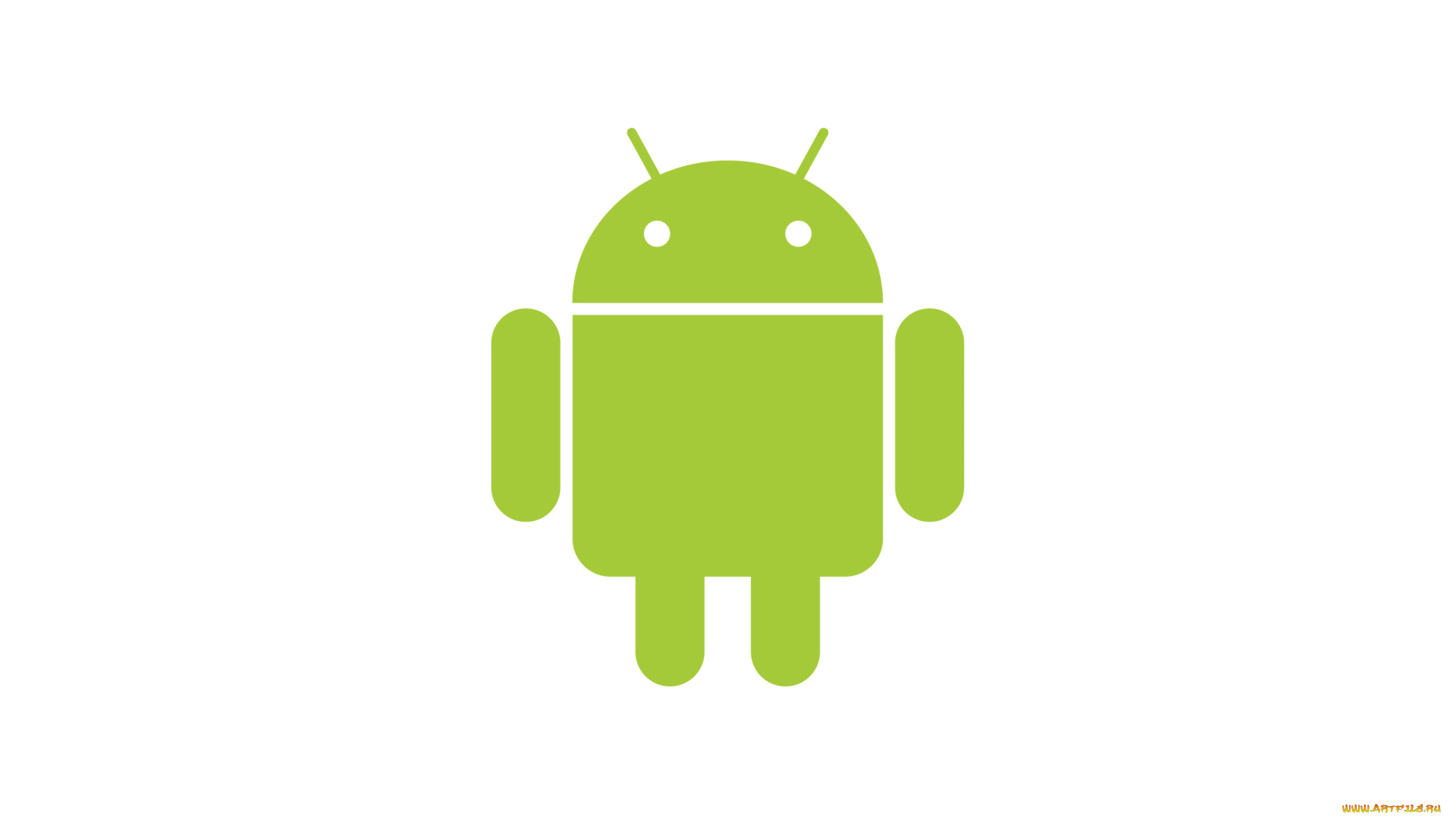 компьютеры, android, логотип, фон