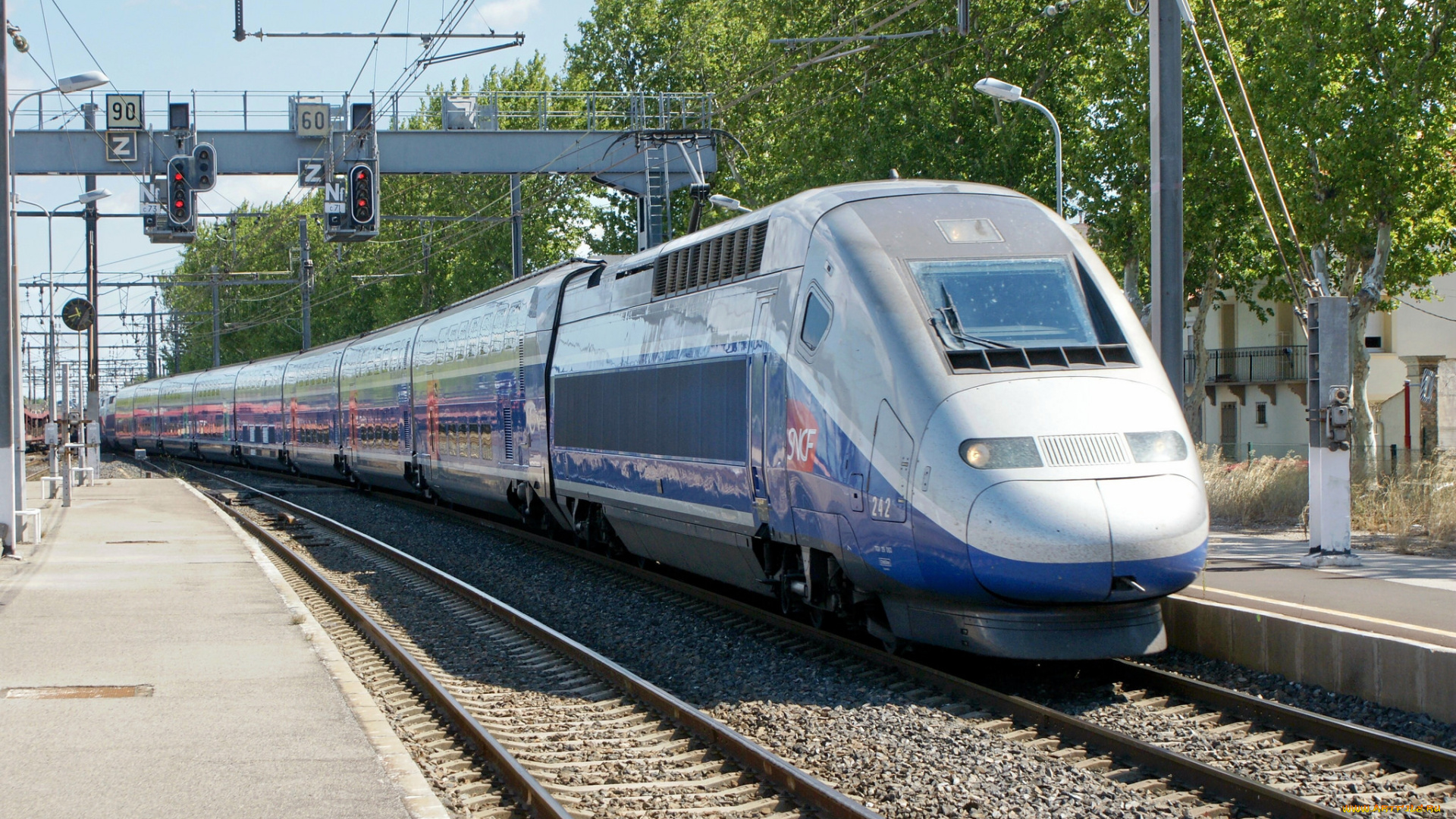 техника, поезда, локомотив, рельсы, дорога, железная, состав