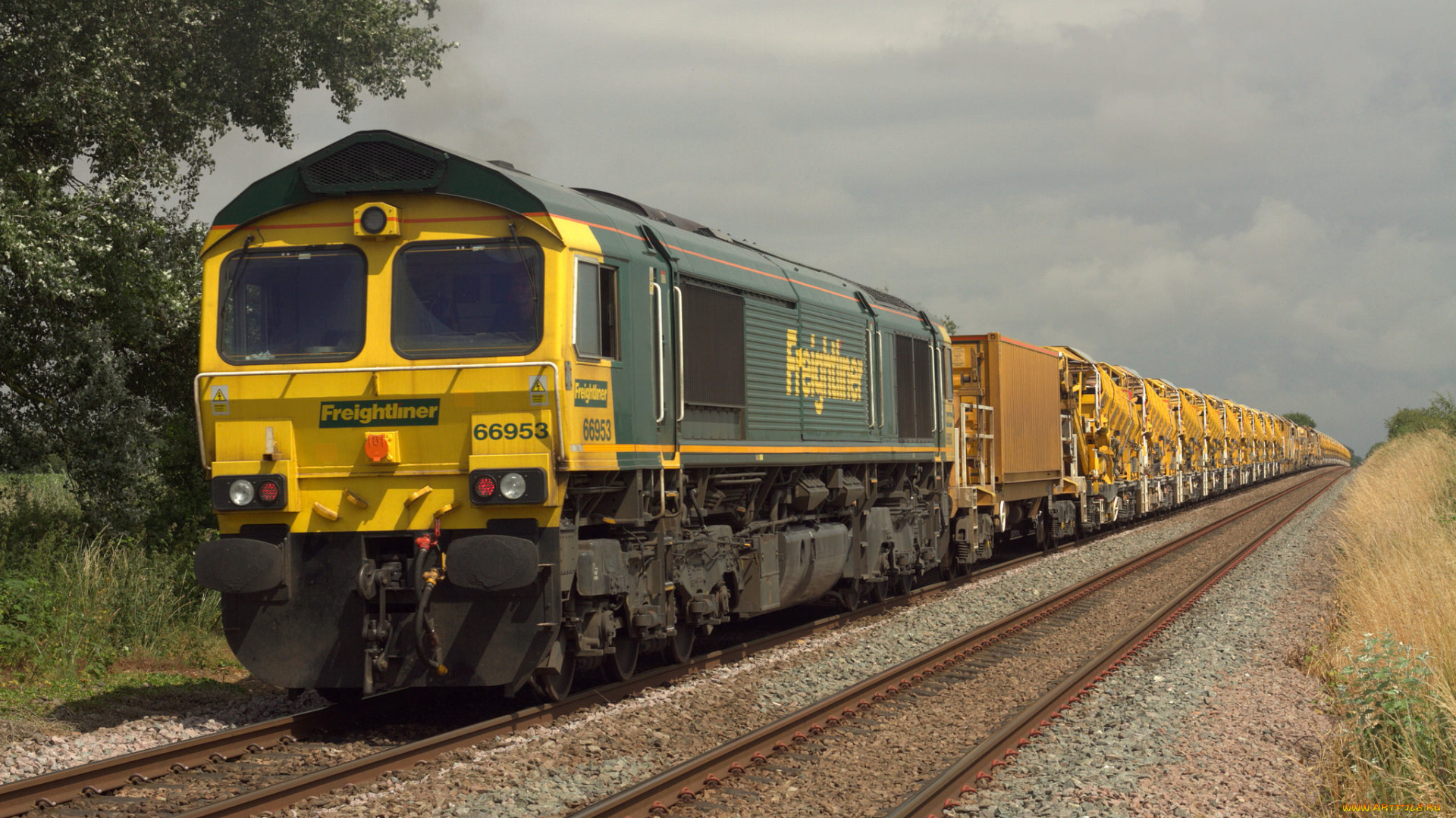 техника, поезда, состав, локомотив, рельсы, дорога, железная