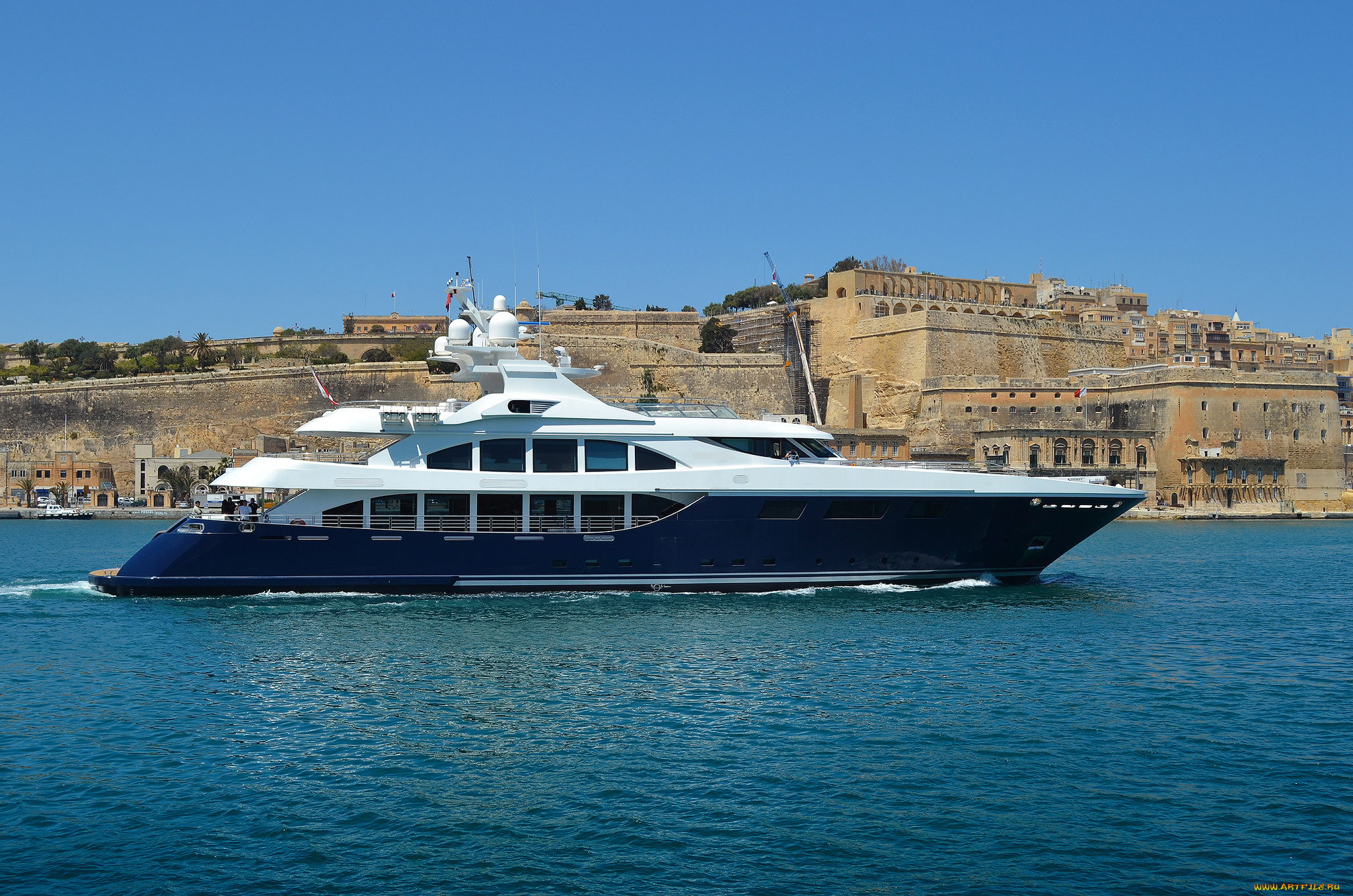 mar, корабли, Яхты, суперяхта