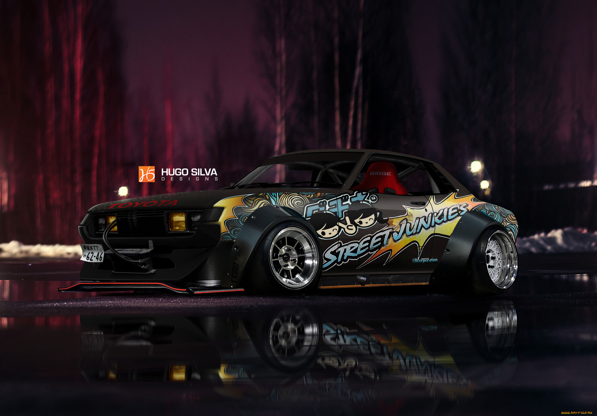 автомобили, виртуальный, тюнинг, toyota