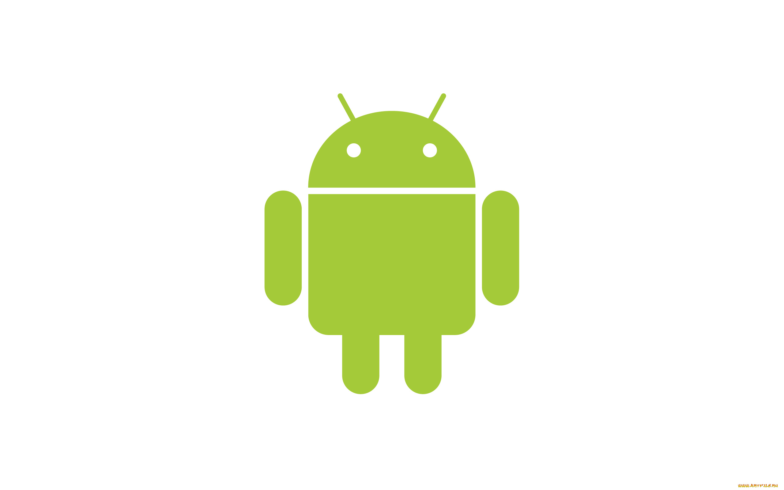 компьютеры, android, логотип, фон