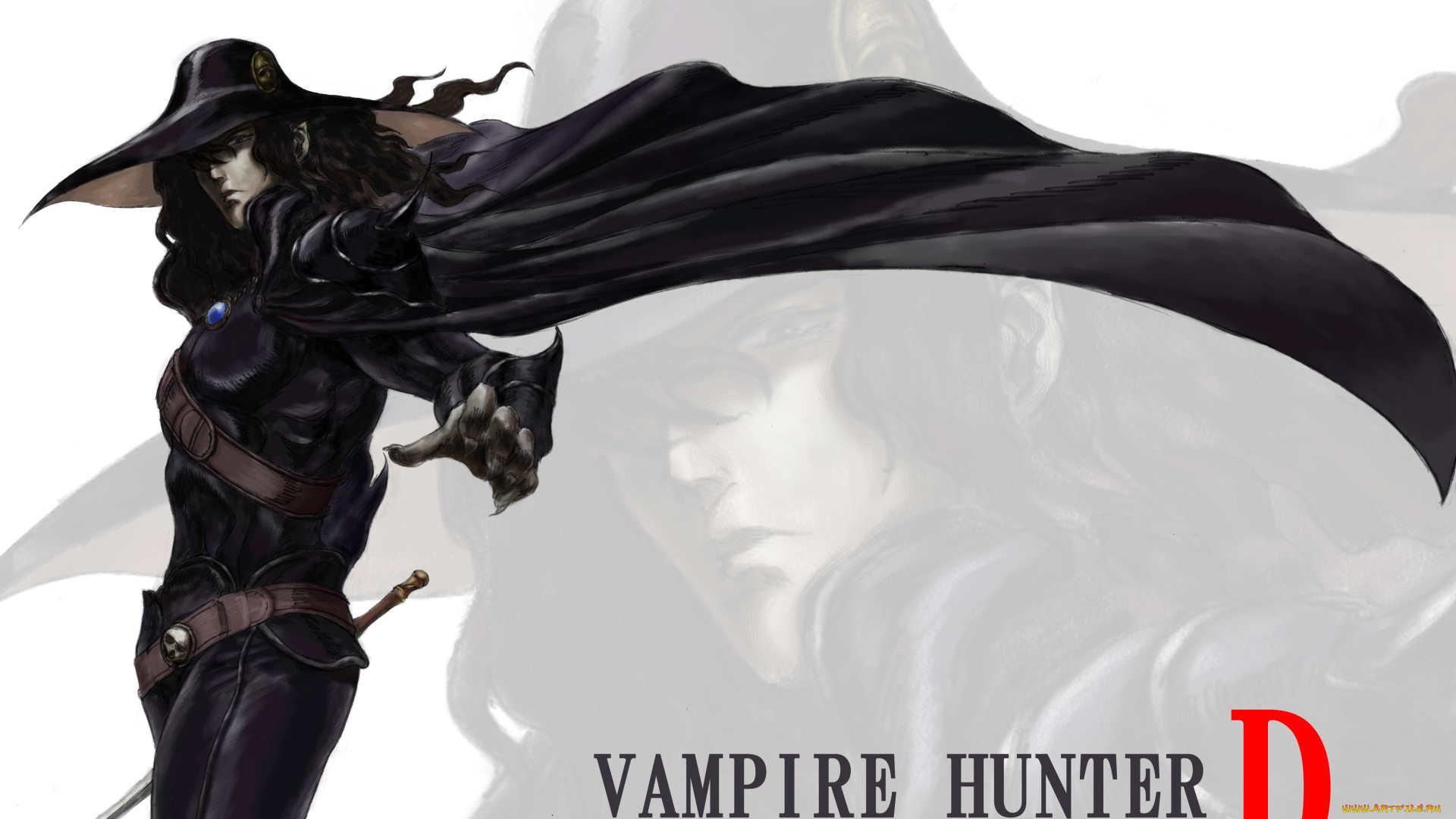 аниме, di, vampire, hunter, d