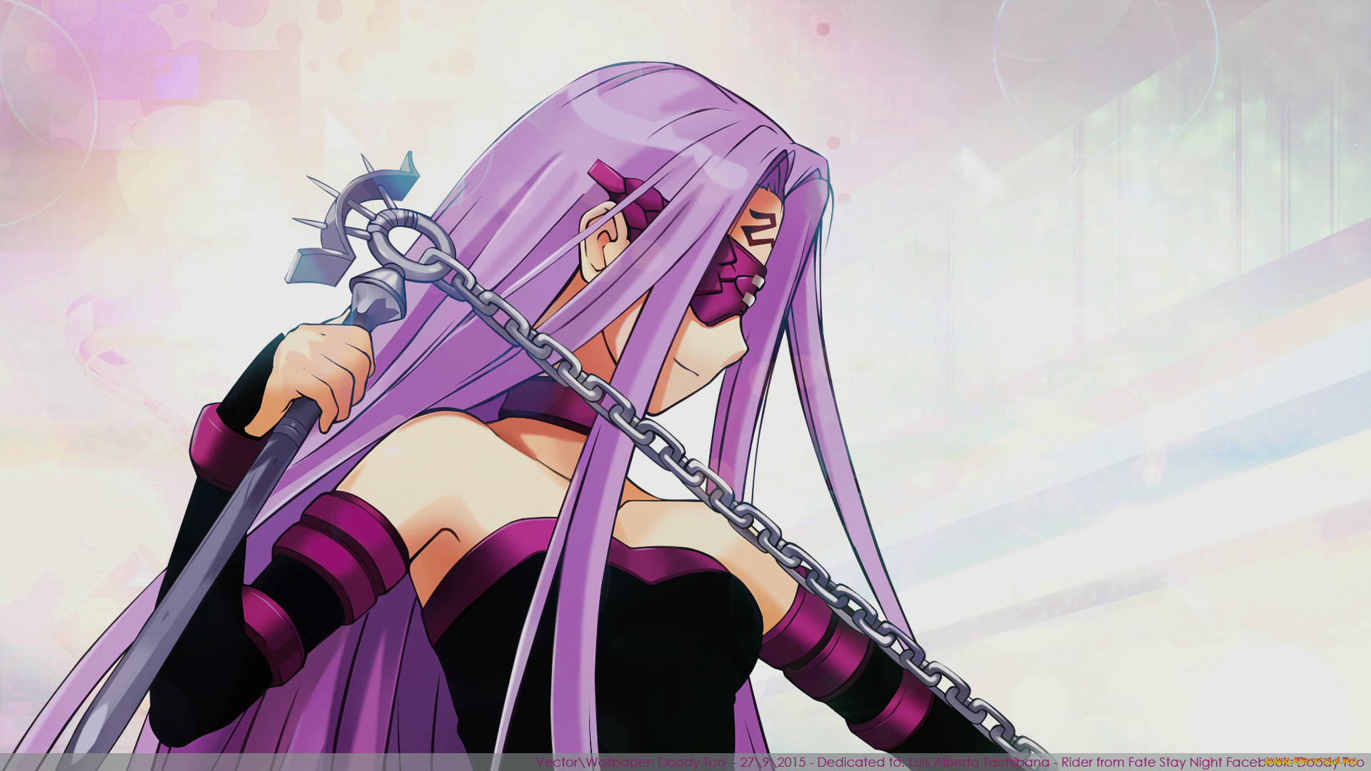 аниме, fate, stay, night, райдер