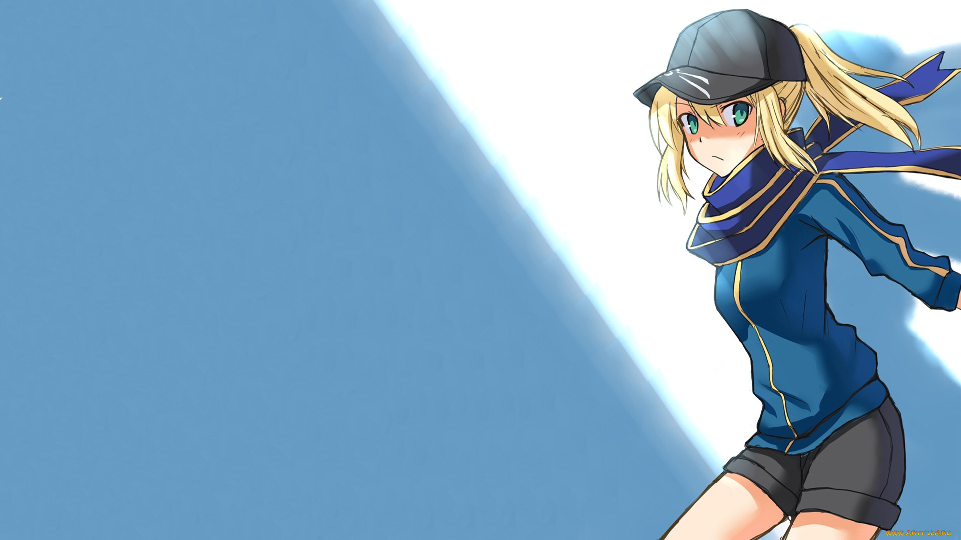 аниме, fate, stay, night, сейбер