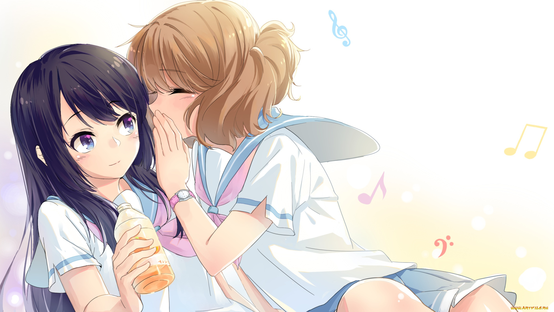 аниме, hibike, euphonium, девочки