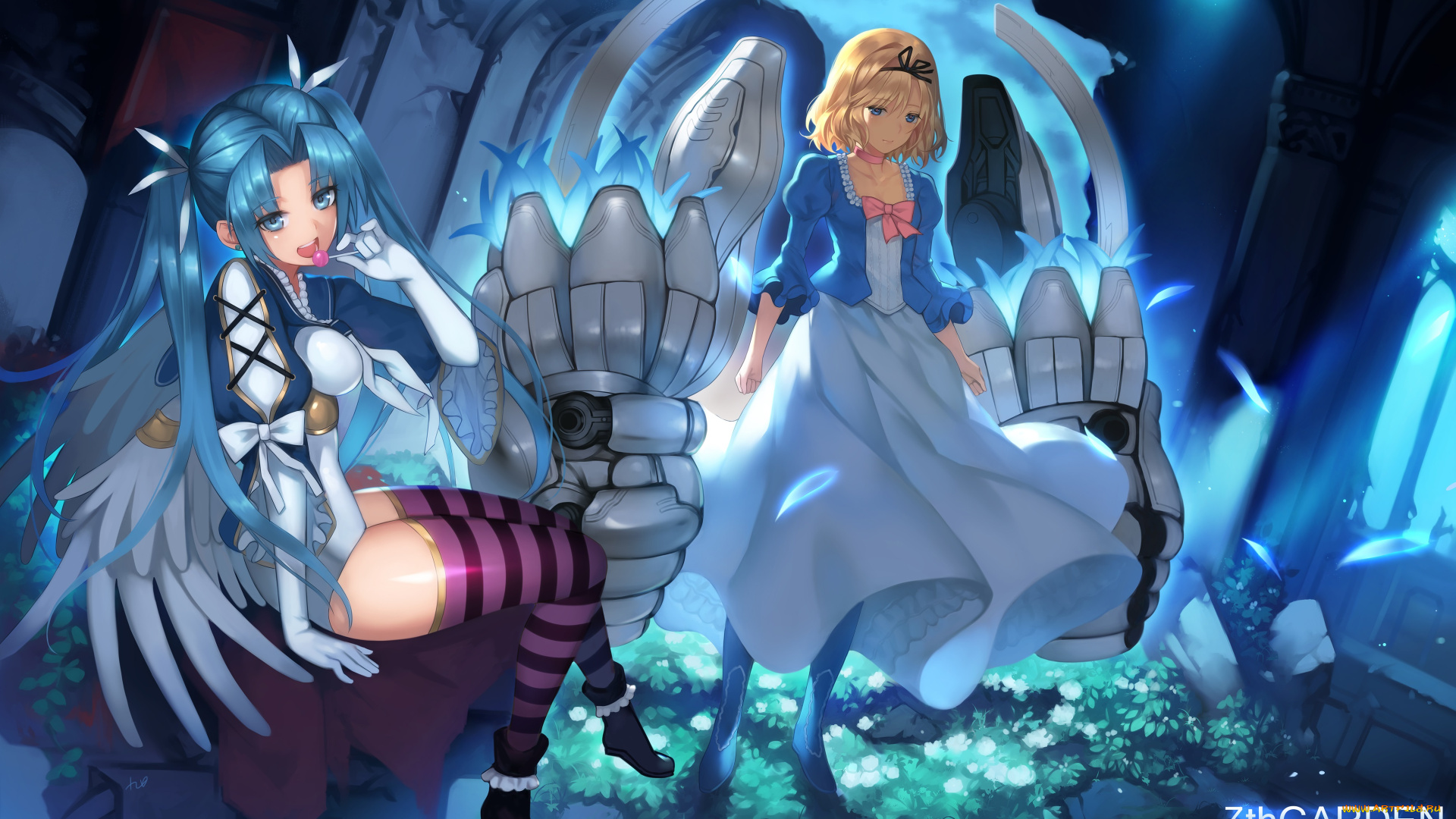 аниме, оружие, , техника, , технологии, 7th, garden