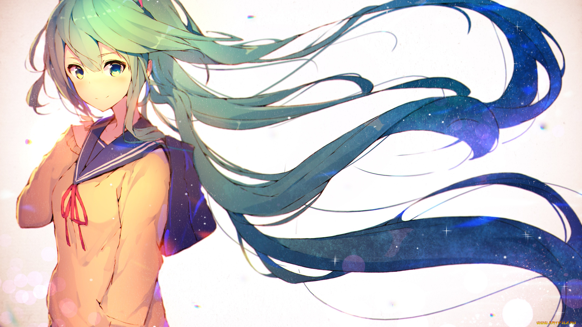 аниме, vocaloid, hatsune, miku