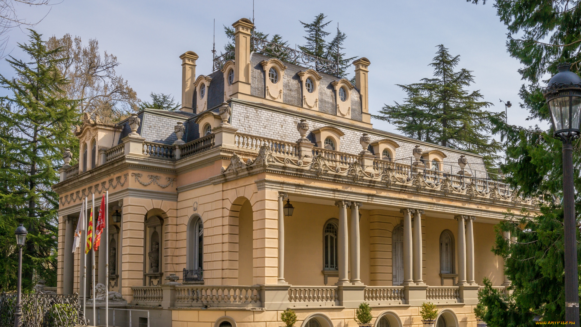 города, -, здания, , дома, особняк