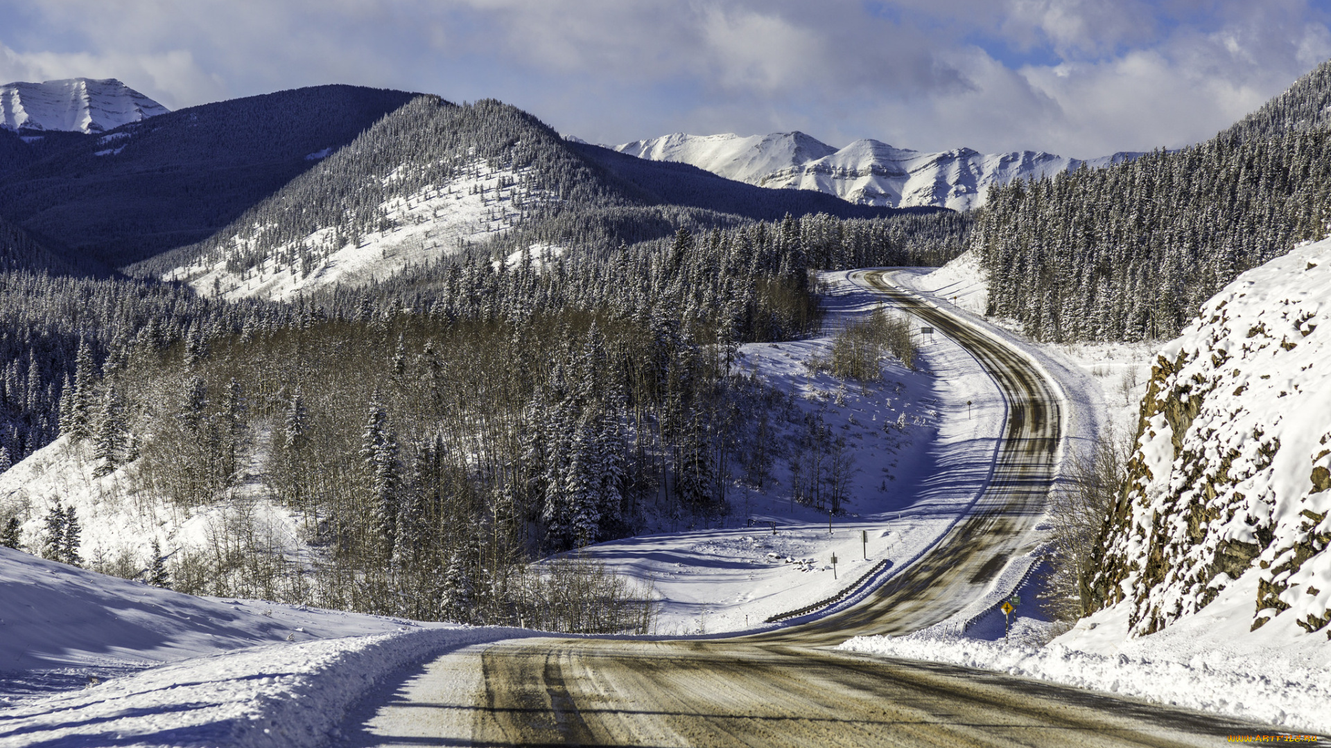 природа, дороги, тракт