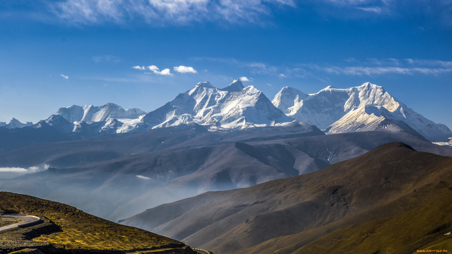 природа, горы, небо