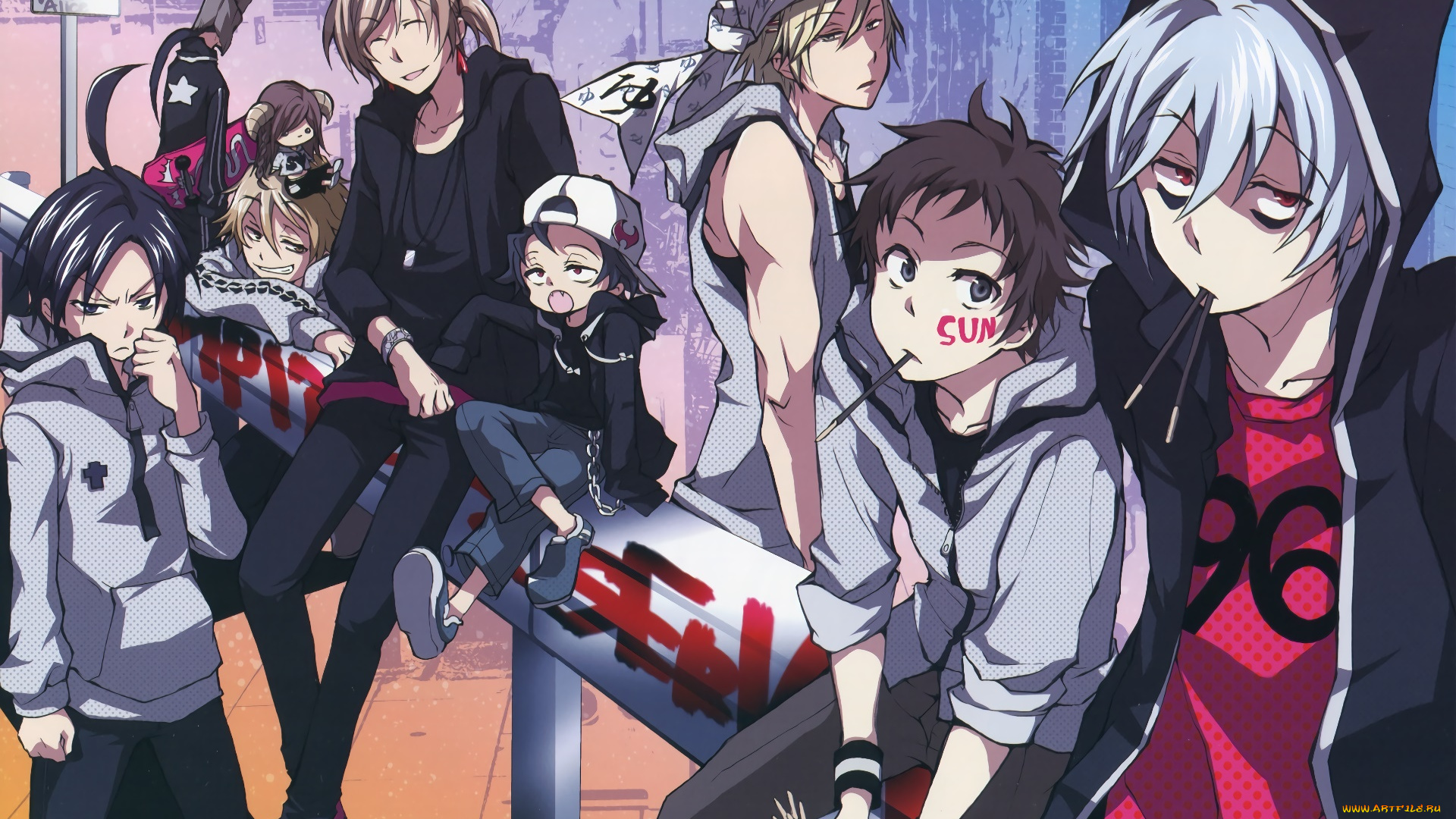 servamp, аниме, персонажи