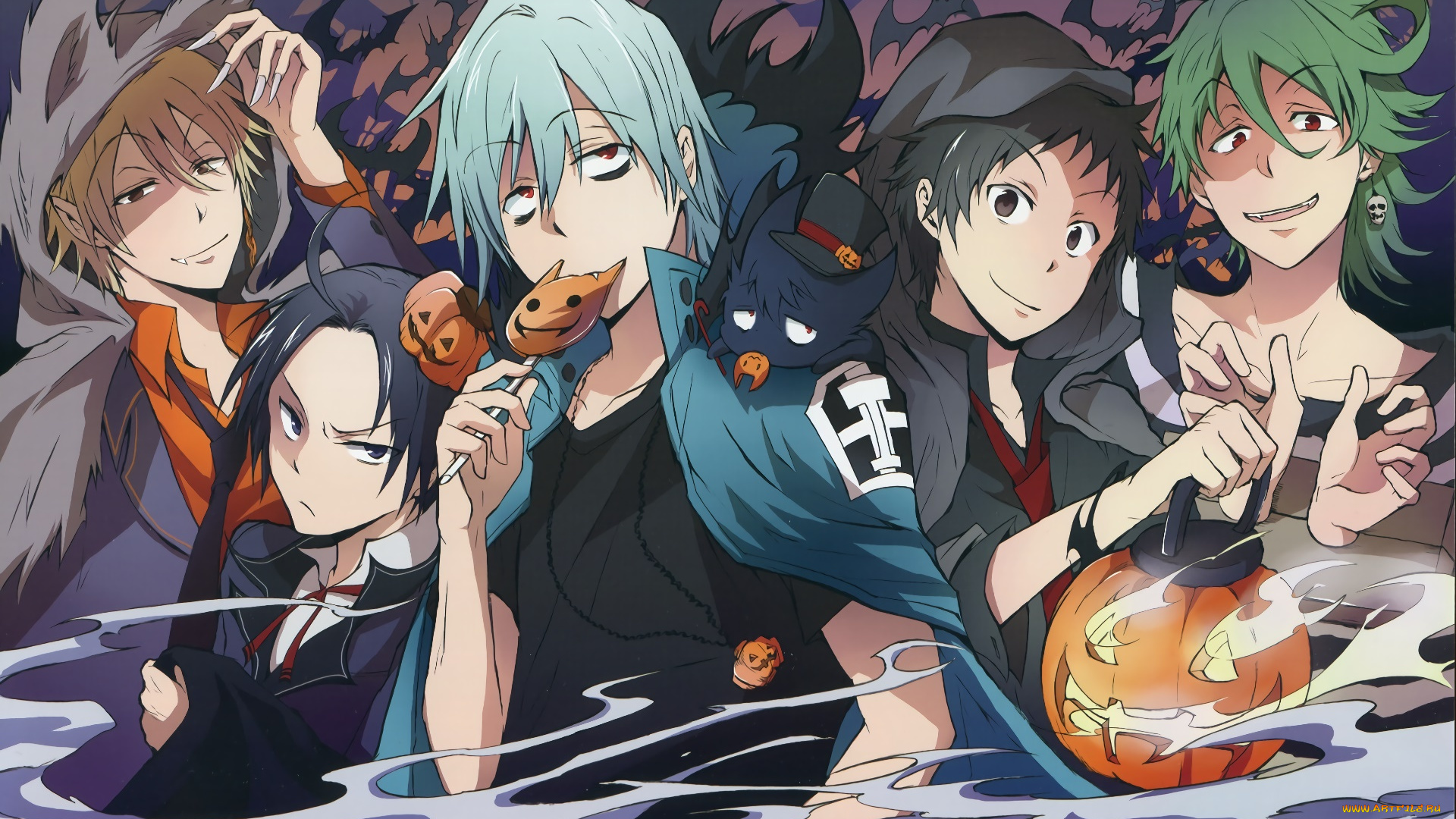 servamp, аниме, персонажи
