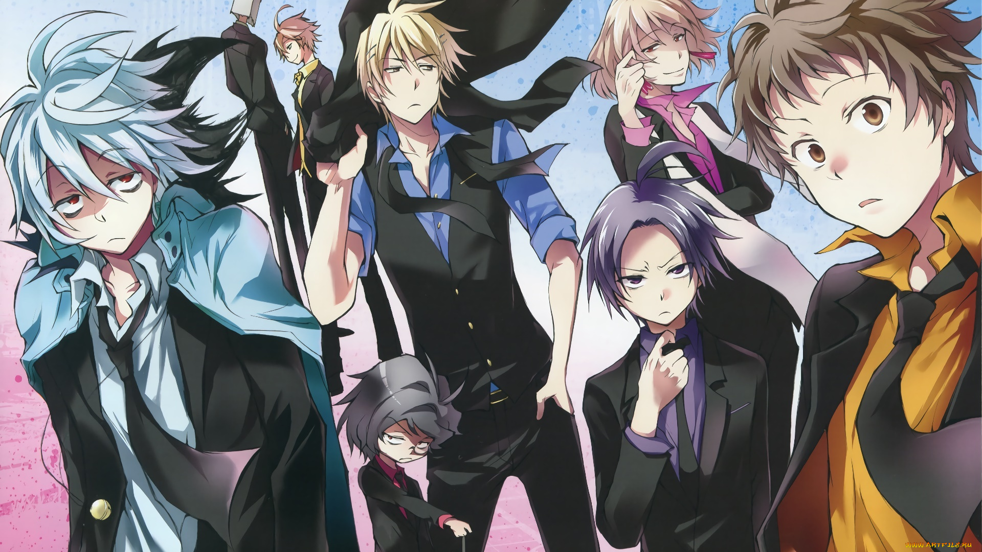servamp, аниме, персонажи