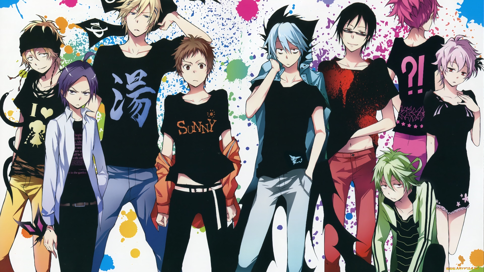 servamp, аниме, персонажи