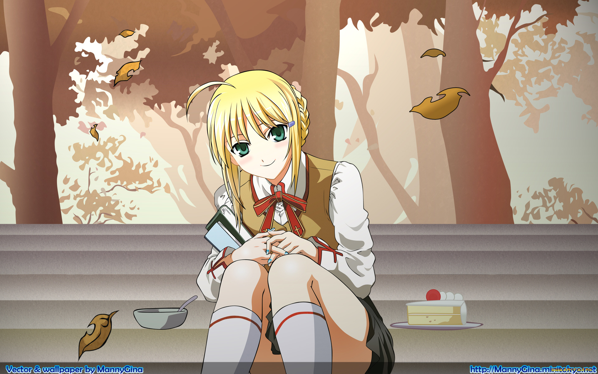 аниме, fate, stay, night, сейбер