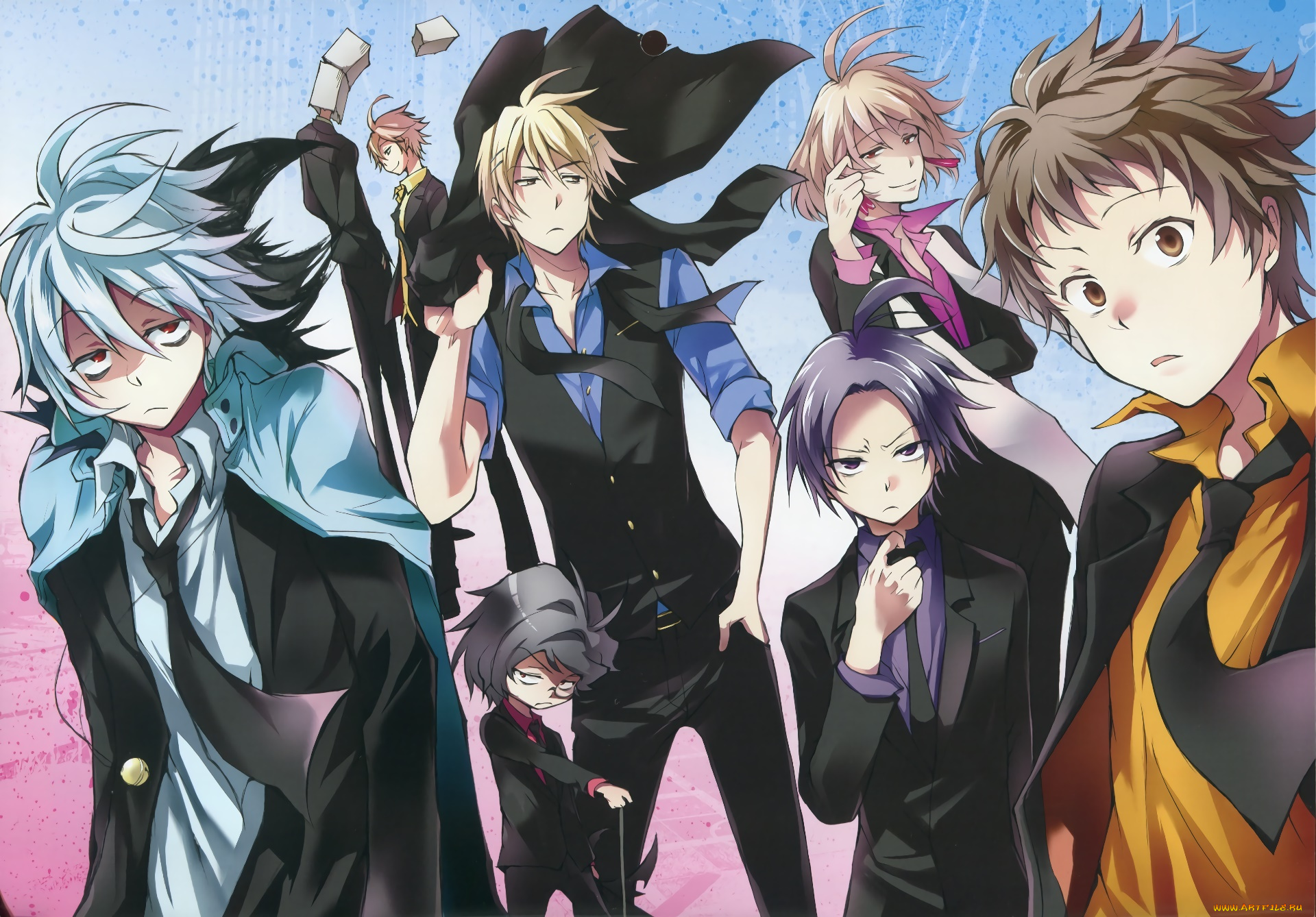 servamp, аниме, персонажи