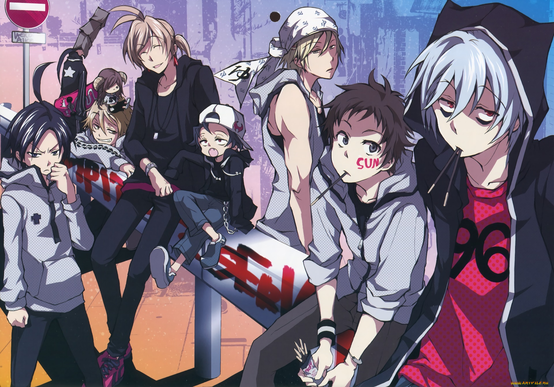 servamp, аниме, персонажи