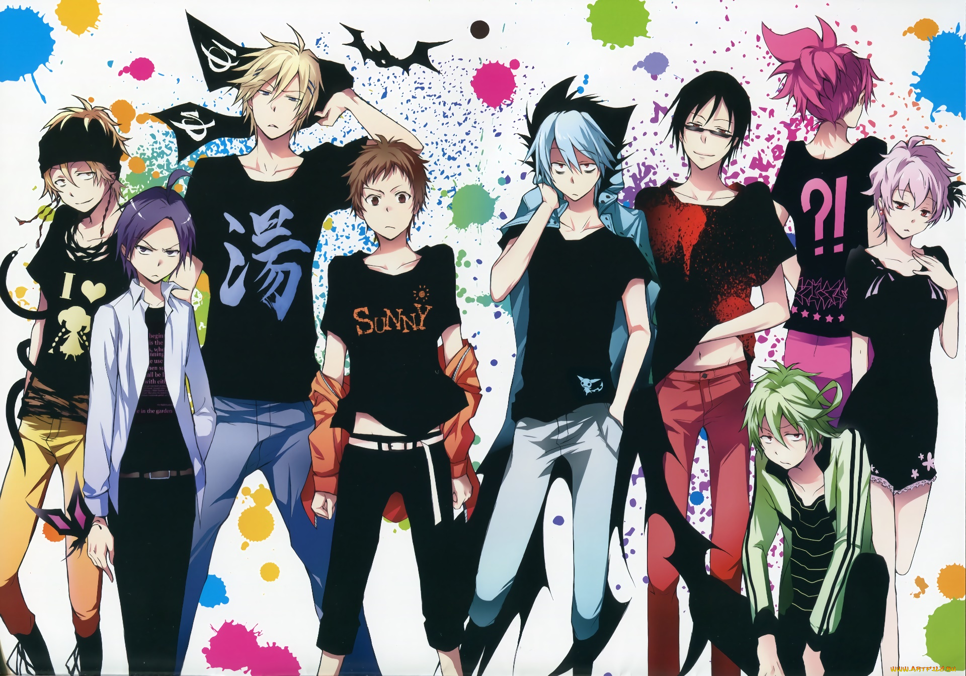 servamp, аниме, персонажи